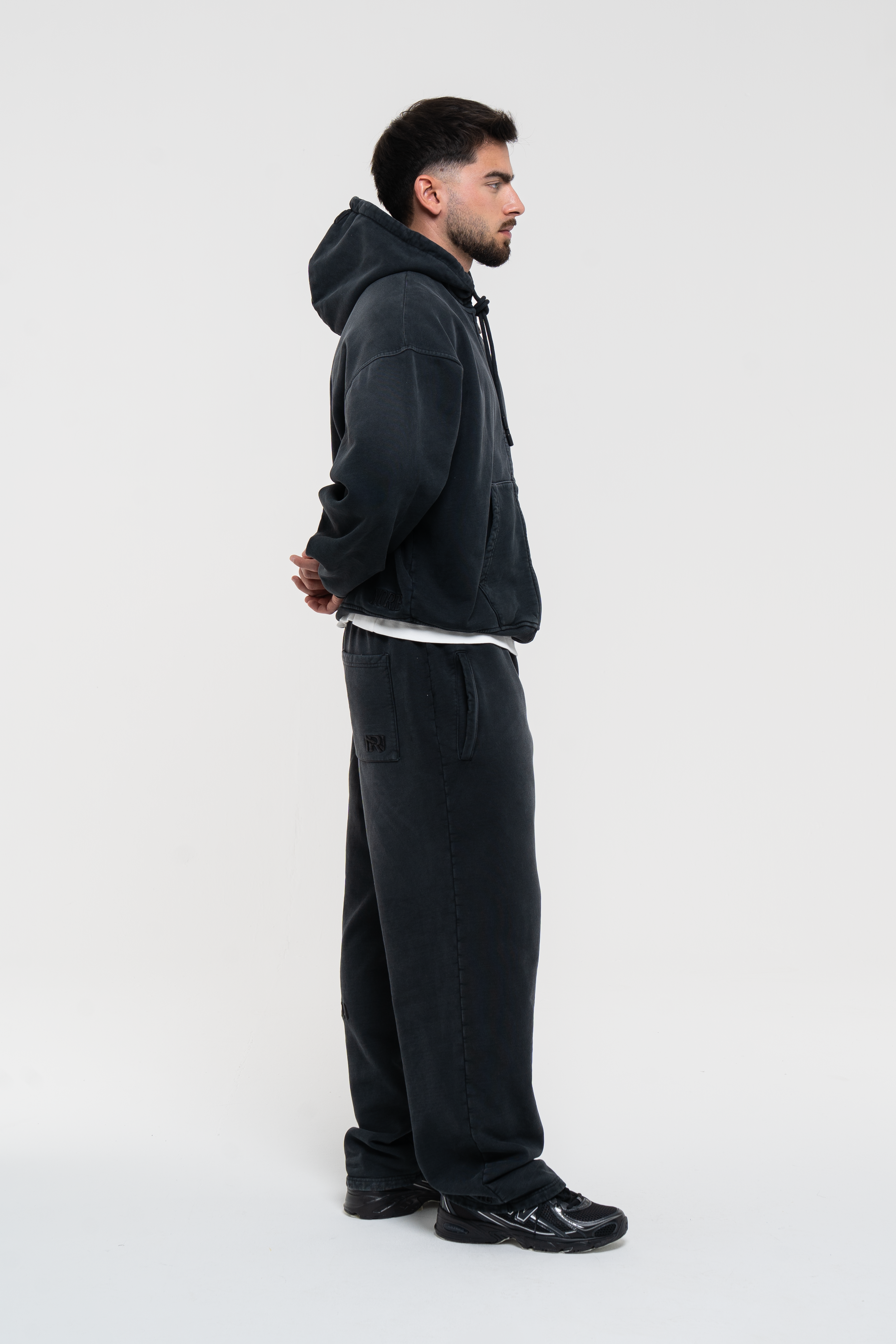 Core Zip Hoodie - Mocha Brown