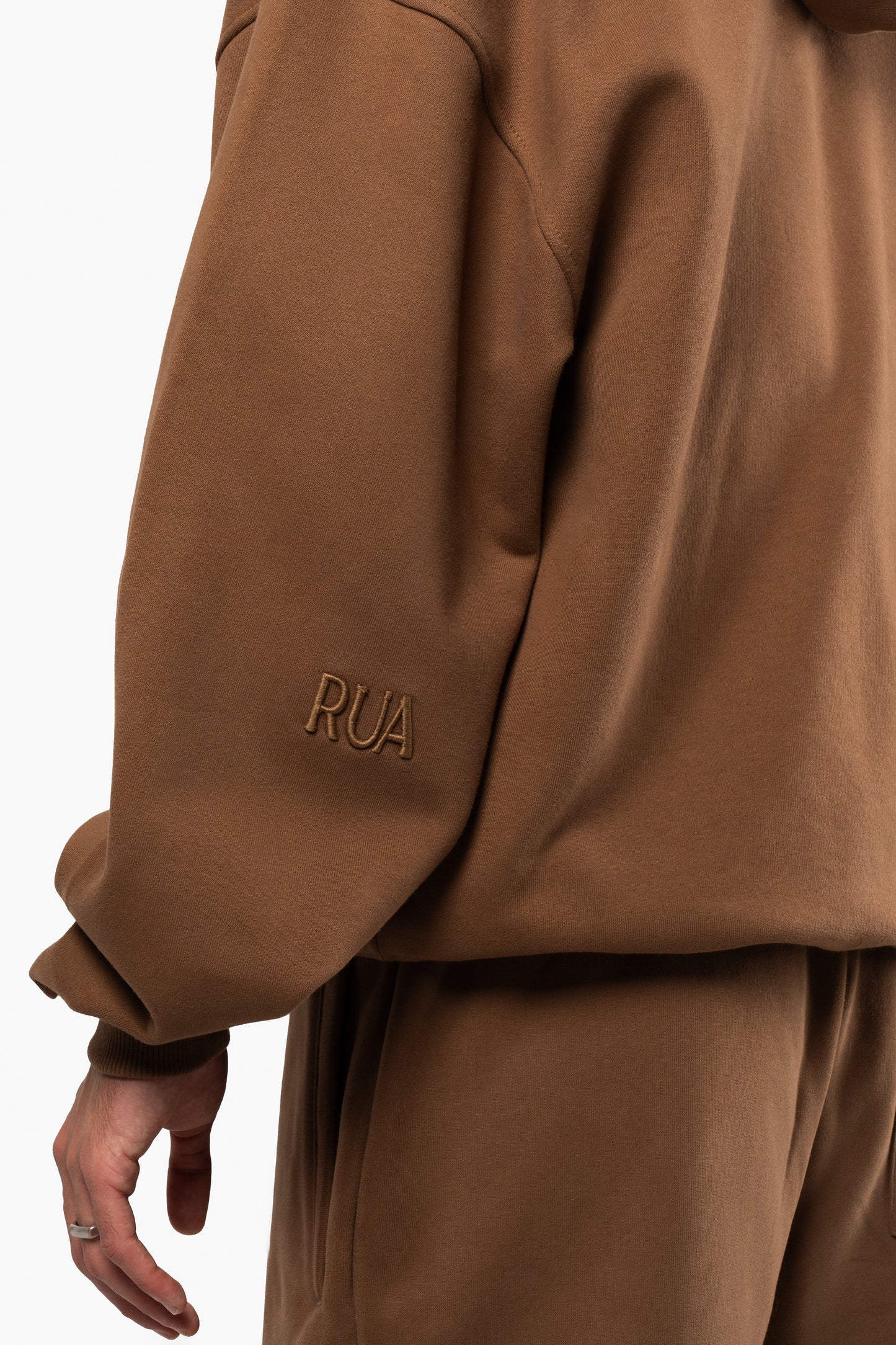 Principal Zip Hoodie - Heritage Brown