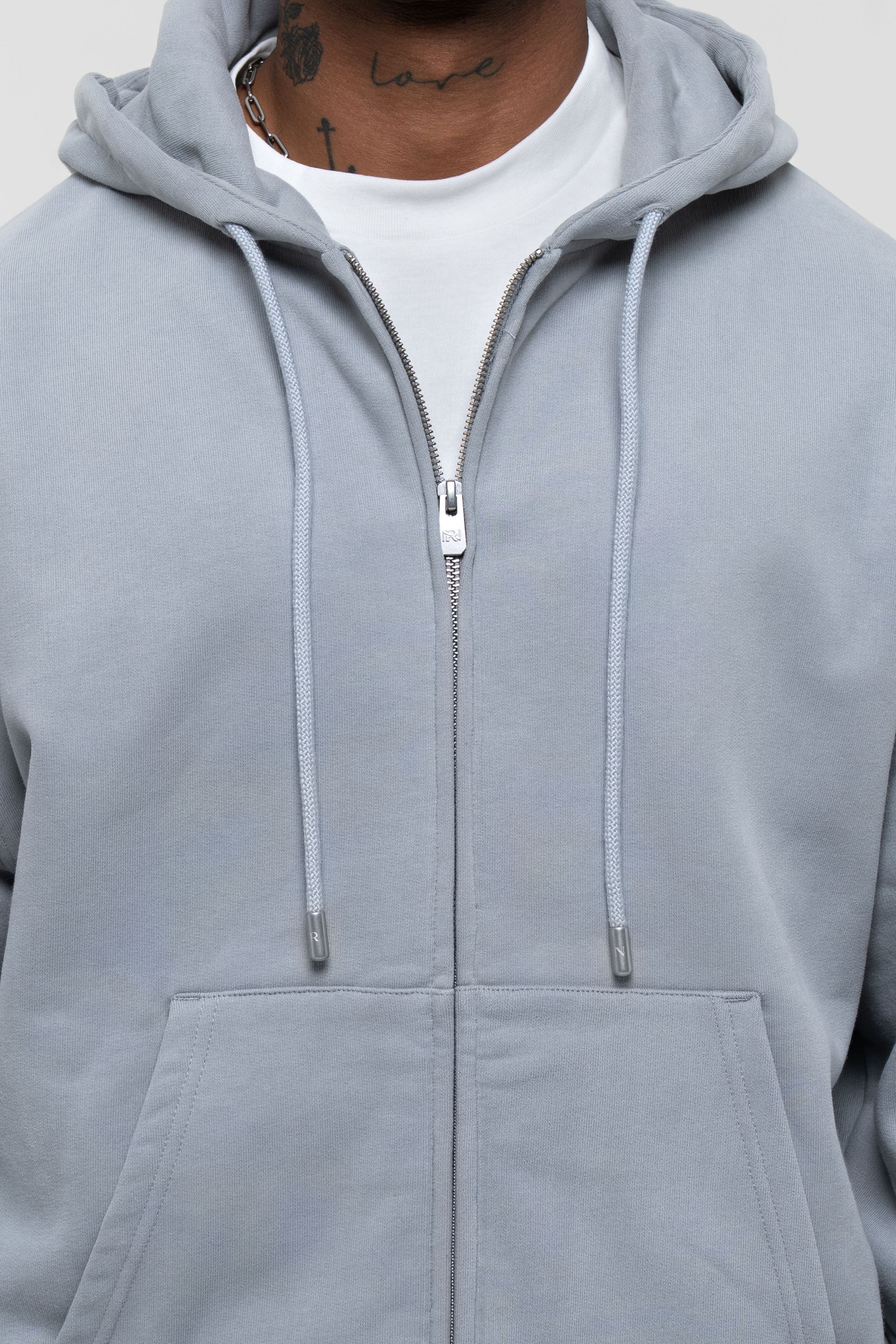 Core Zip Hoodie - Mocha Brown