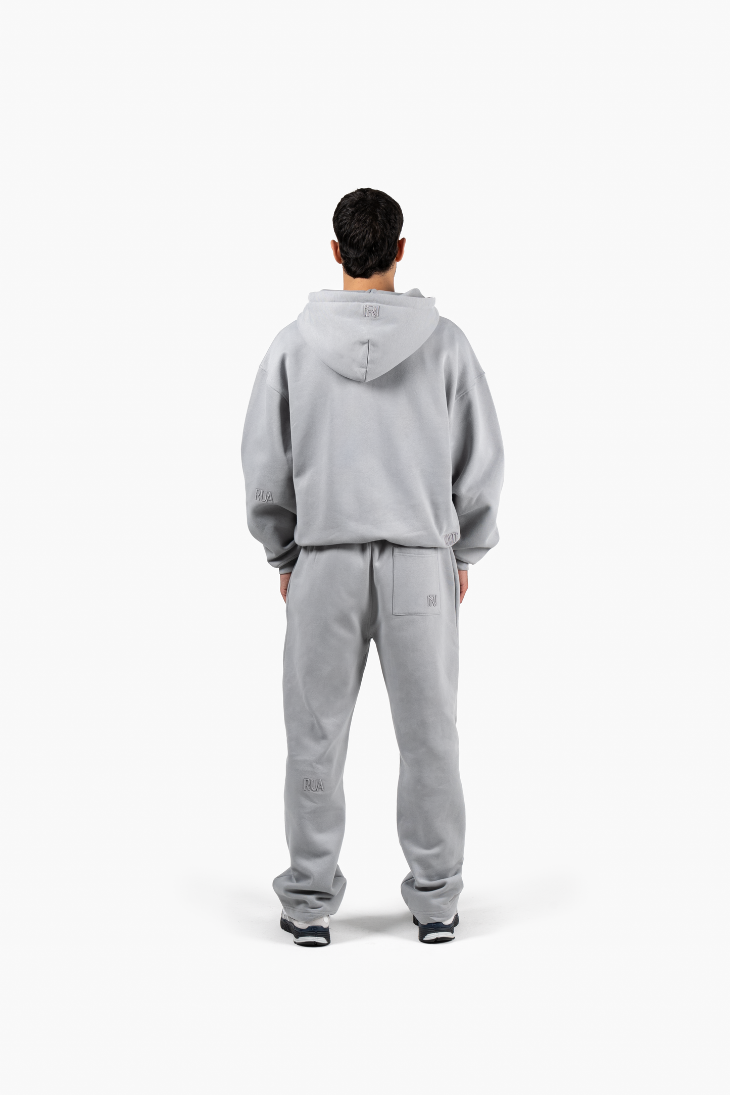 Kapuzenpullover mit Reißverschluss aus der Basic-Kollektion