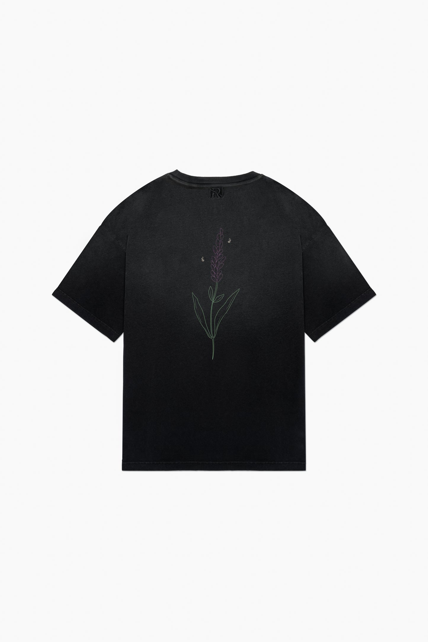 Lavender T-Shirt - Faded Black
