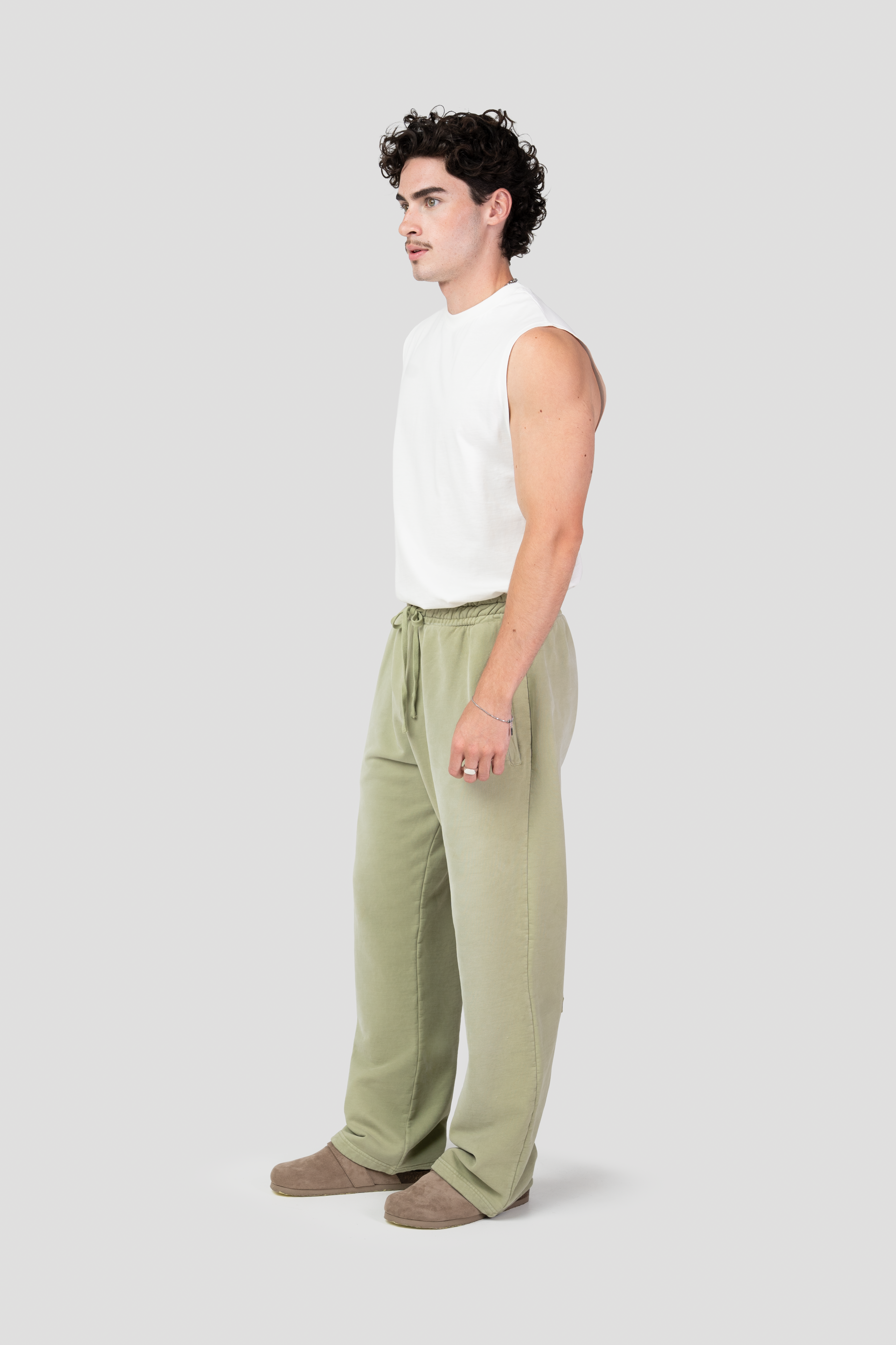 Pantalon de survêtement à jambe large de la collection Basic