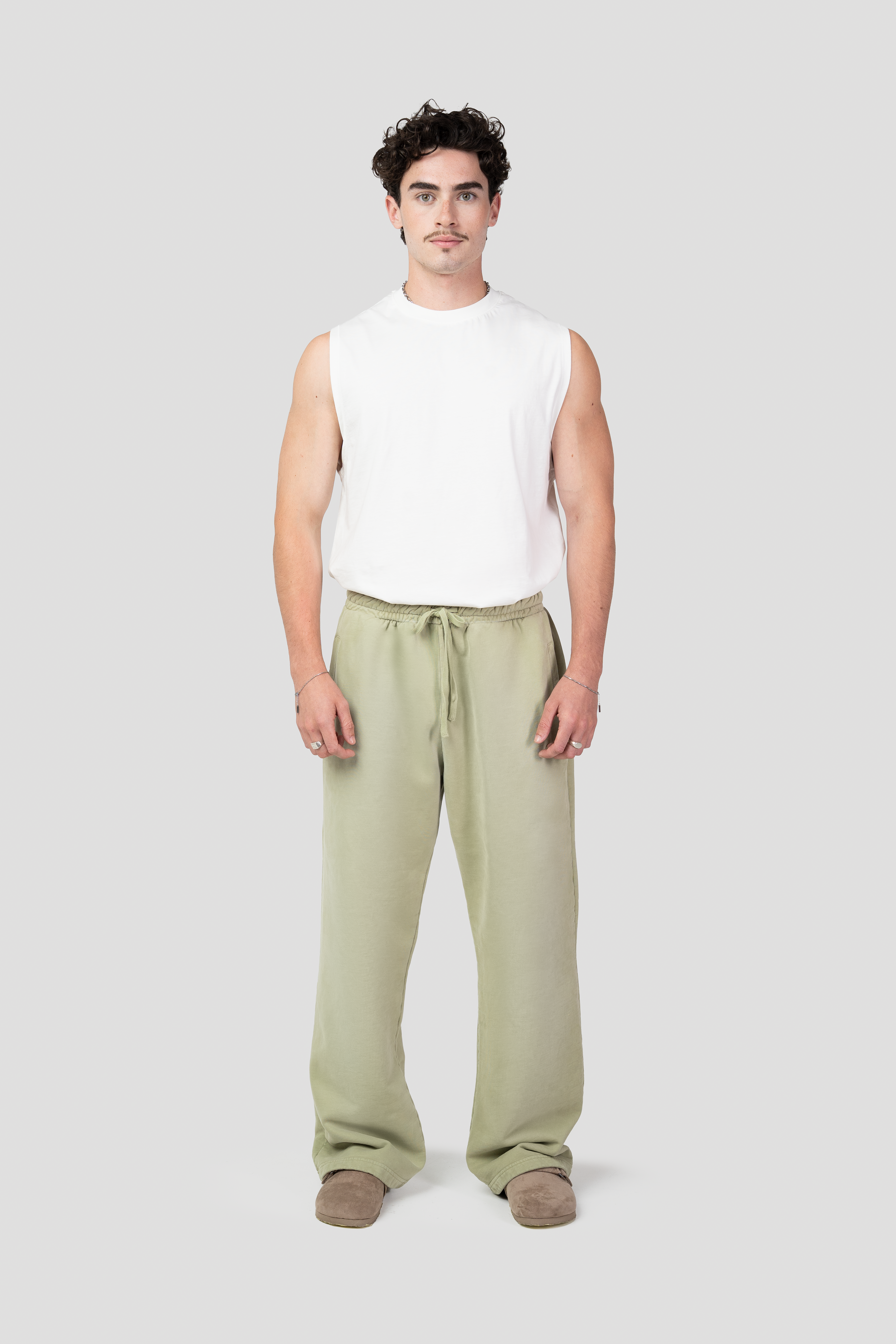 Pantalon de survêtement à jambe large de la collection Basic