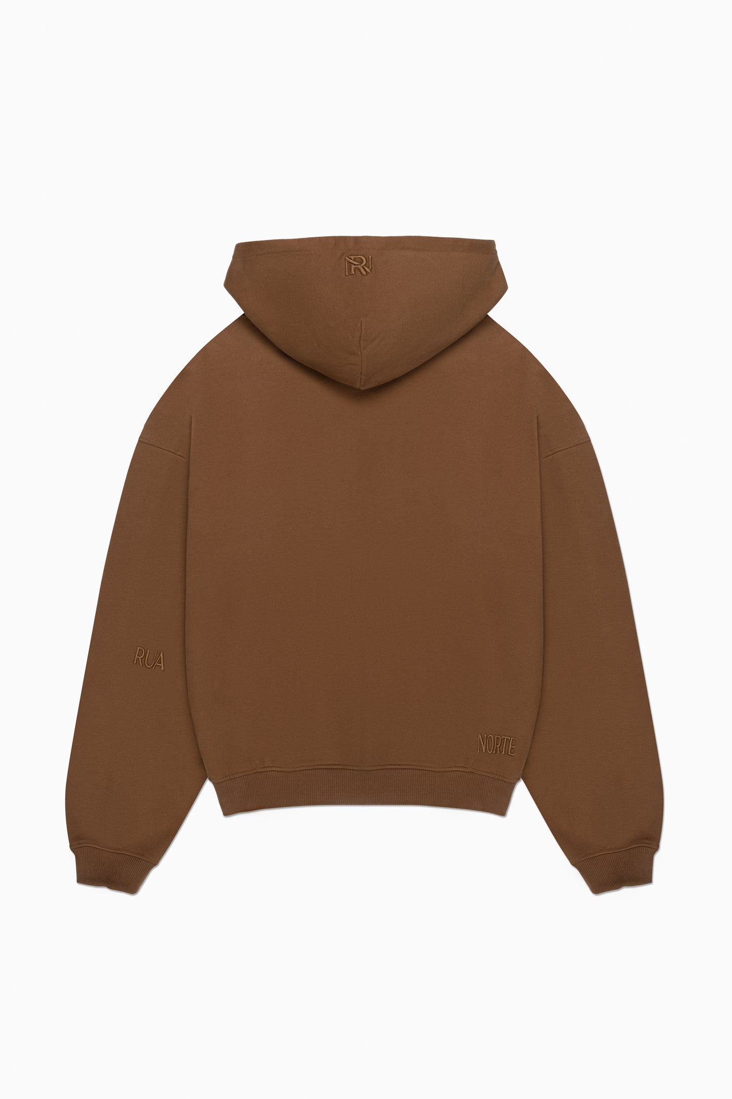 Principal Zip Hoodie - Heritage Brown