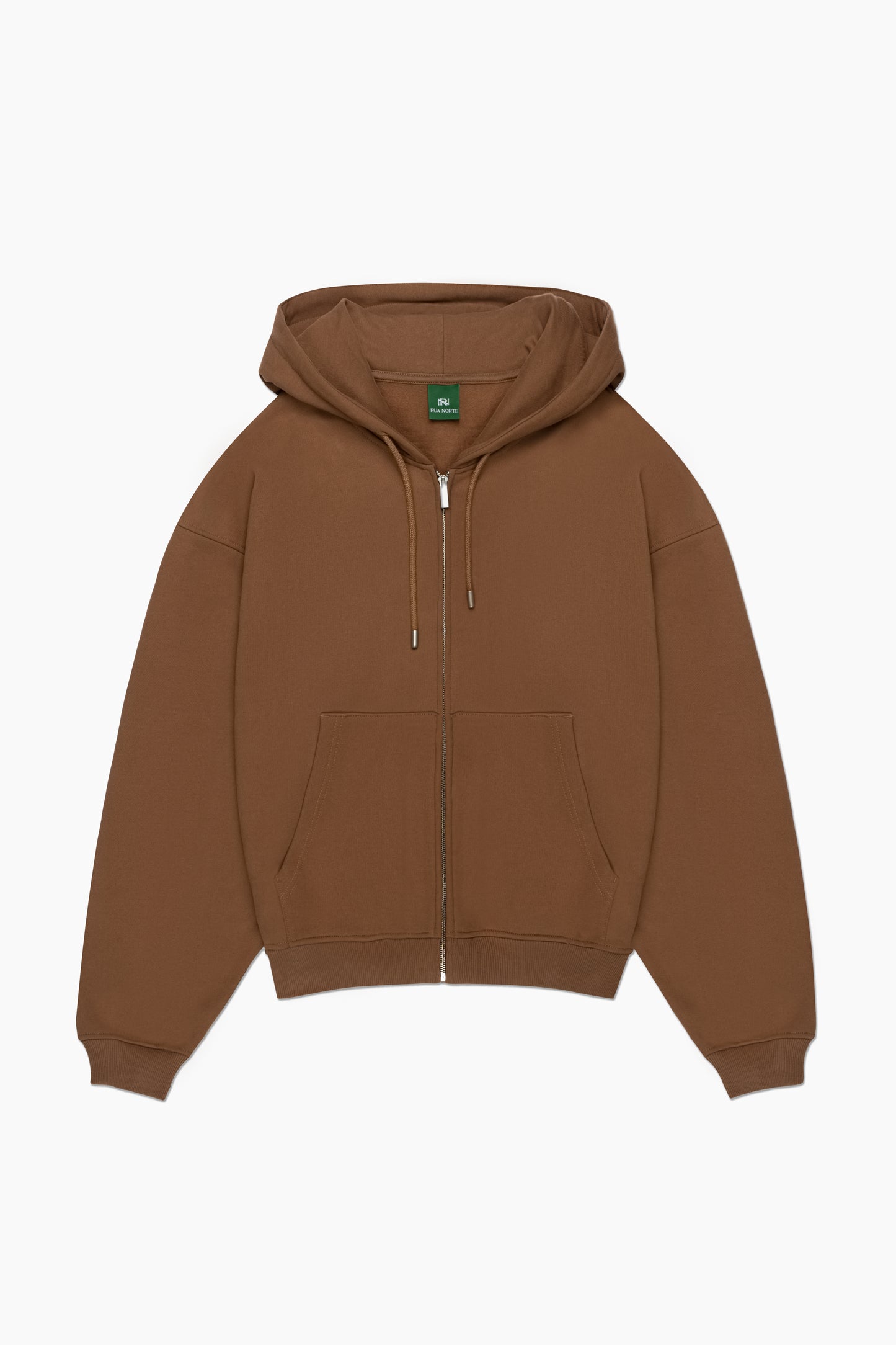 Principal Zip Hoodie - Heritage Brown