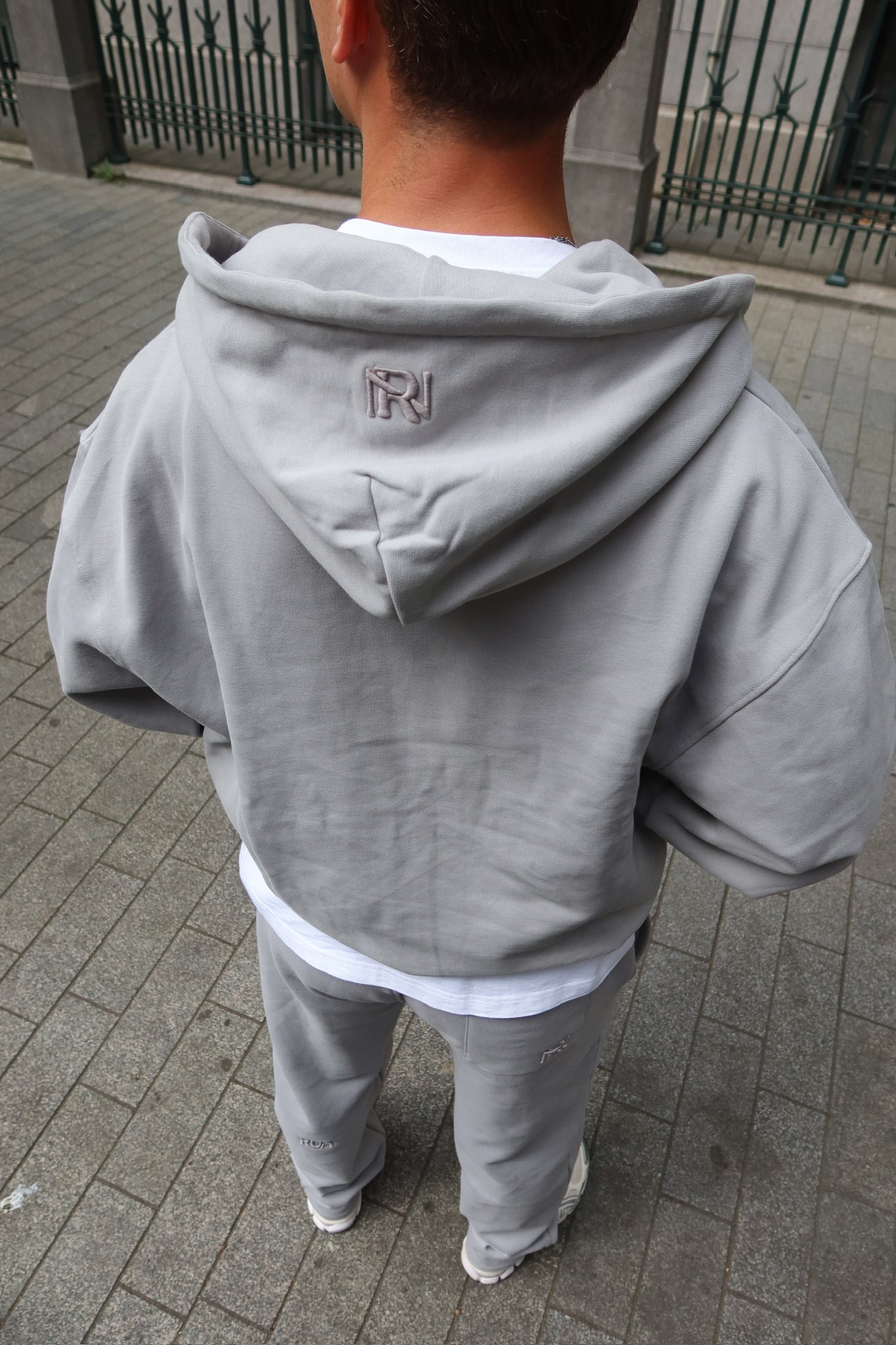 Ultimate Grey Zip Hoodie + Sweatpant Bundle