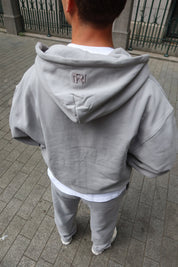 Ultimate Grey Zip Hoodie + Sweatpant Bundle