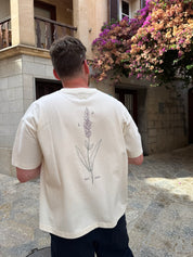 Lavender T-Shirt - Antique White