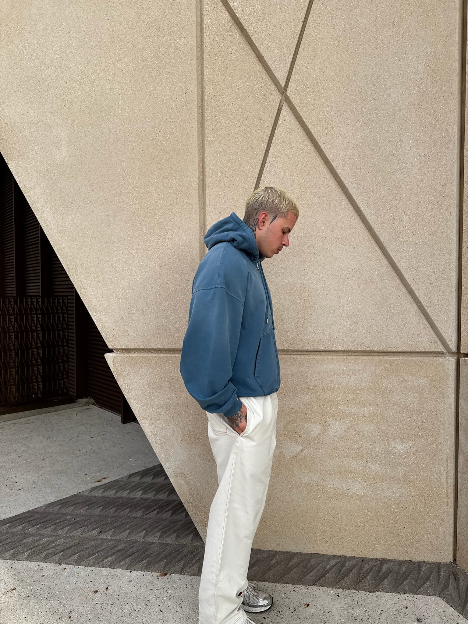 Kapuzenpullover mit Reißverschluss aus der Basic-Kollektion