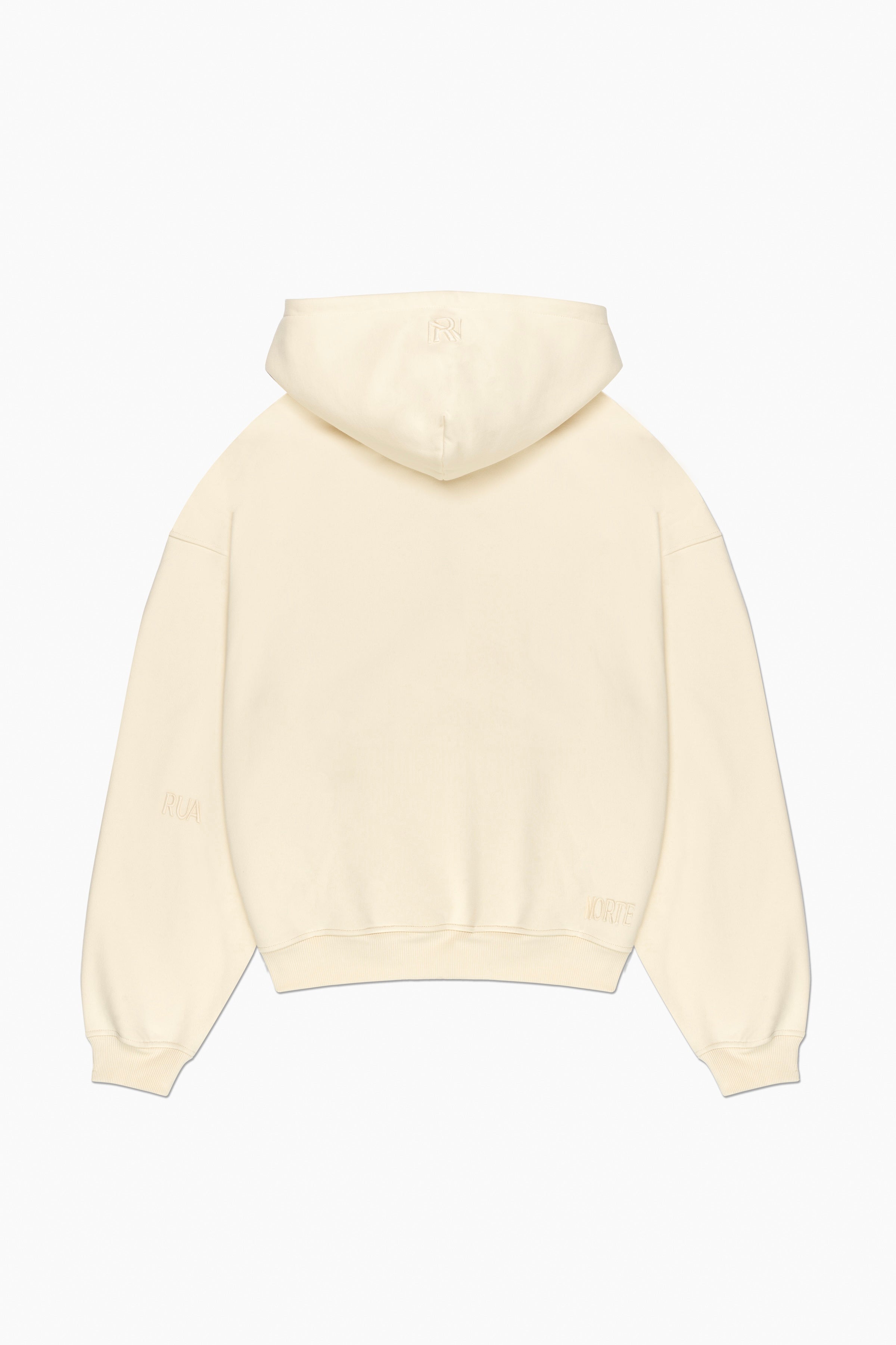 Principal Zip Hoodie - Antique White