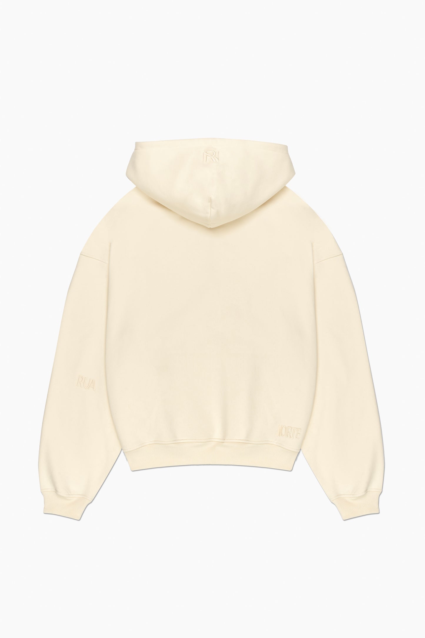 Principal Collection Zip Hoodie - Antique White