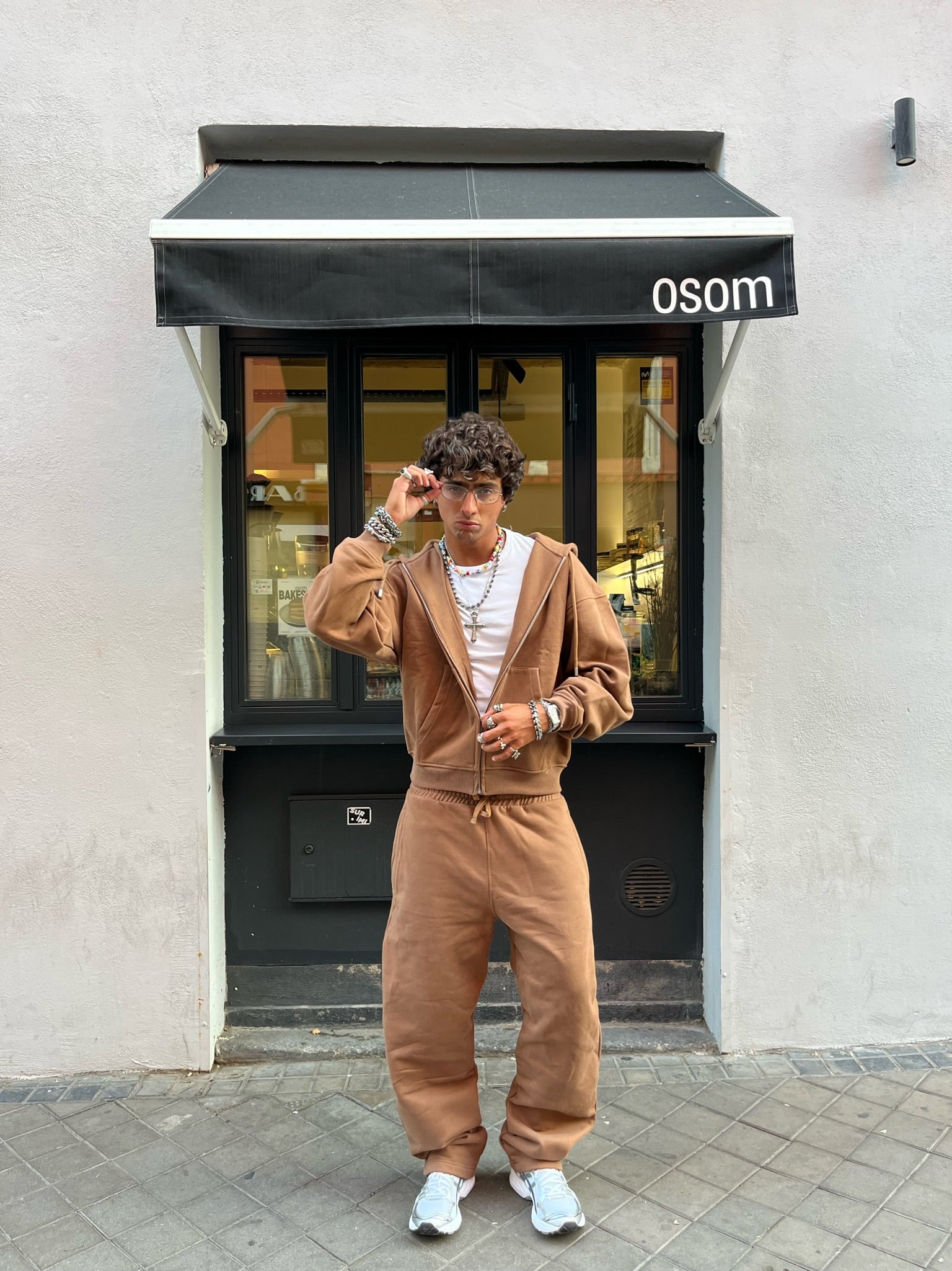 Heritage Brown Zip Hoodie + Sweatpant Bundle
