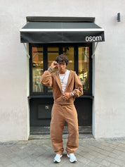 Heritage Brown Zip Hoodie + Sweatpant Bundle