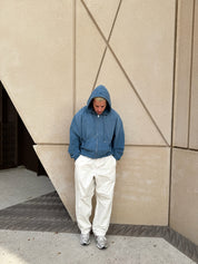 Kapuzenpullover mit Reißverschluss aus der Basic-Kollektion