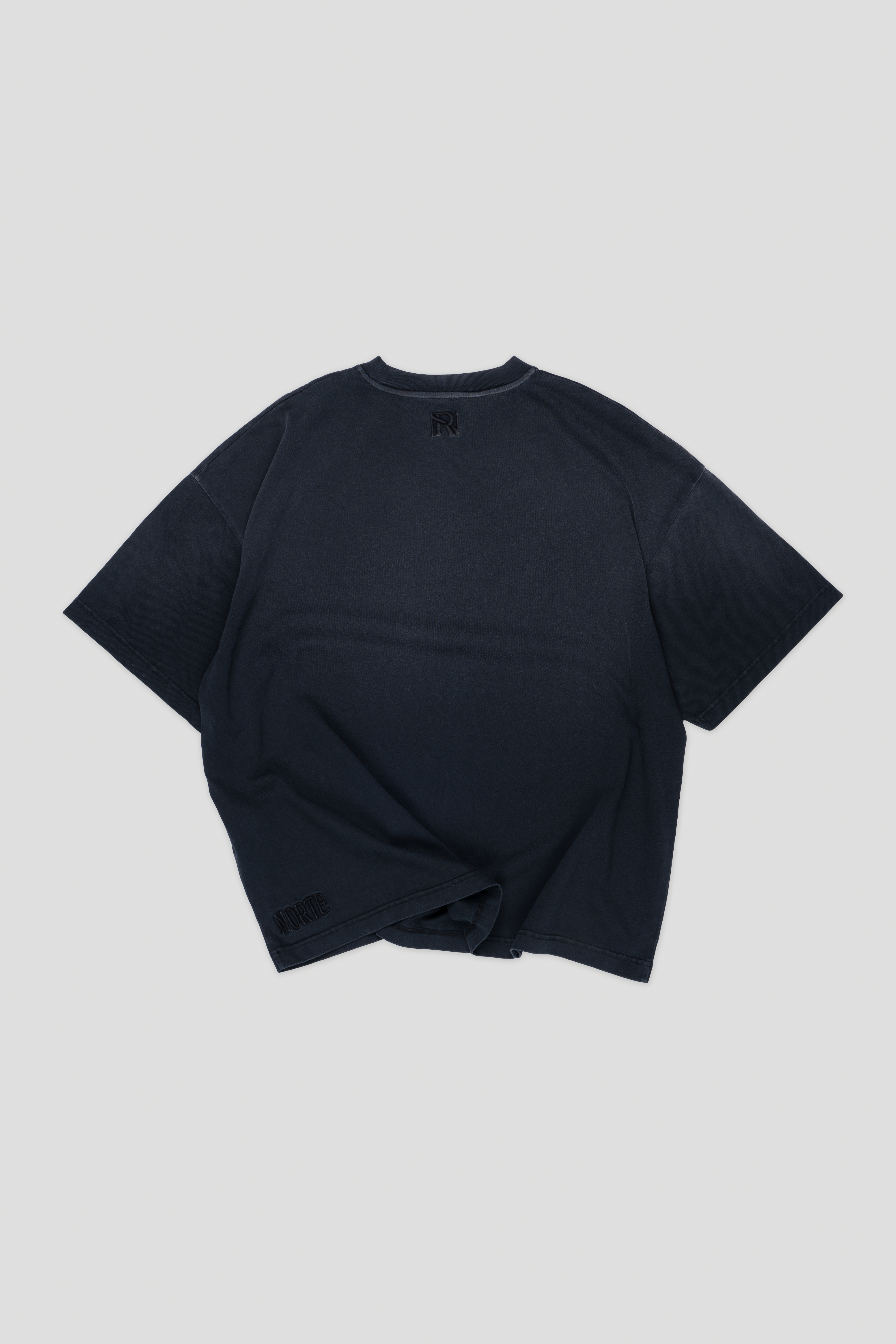 Core Hand Sprayed T-Shirt - Faded Black