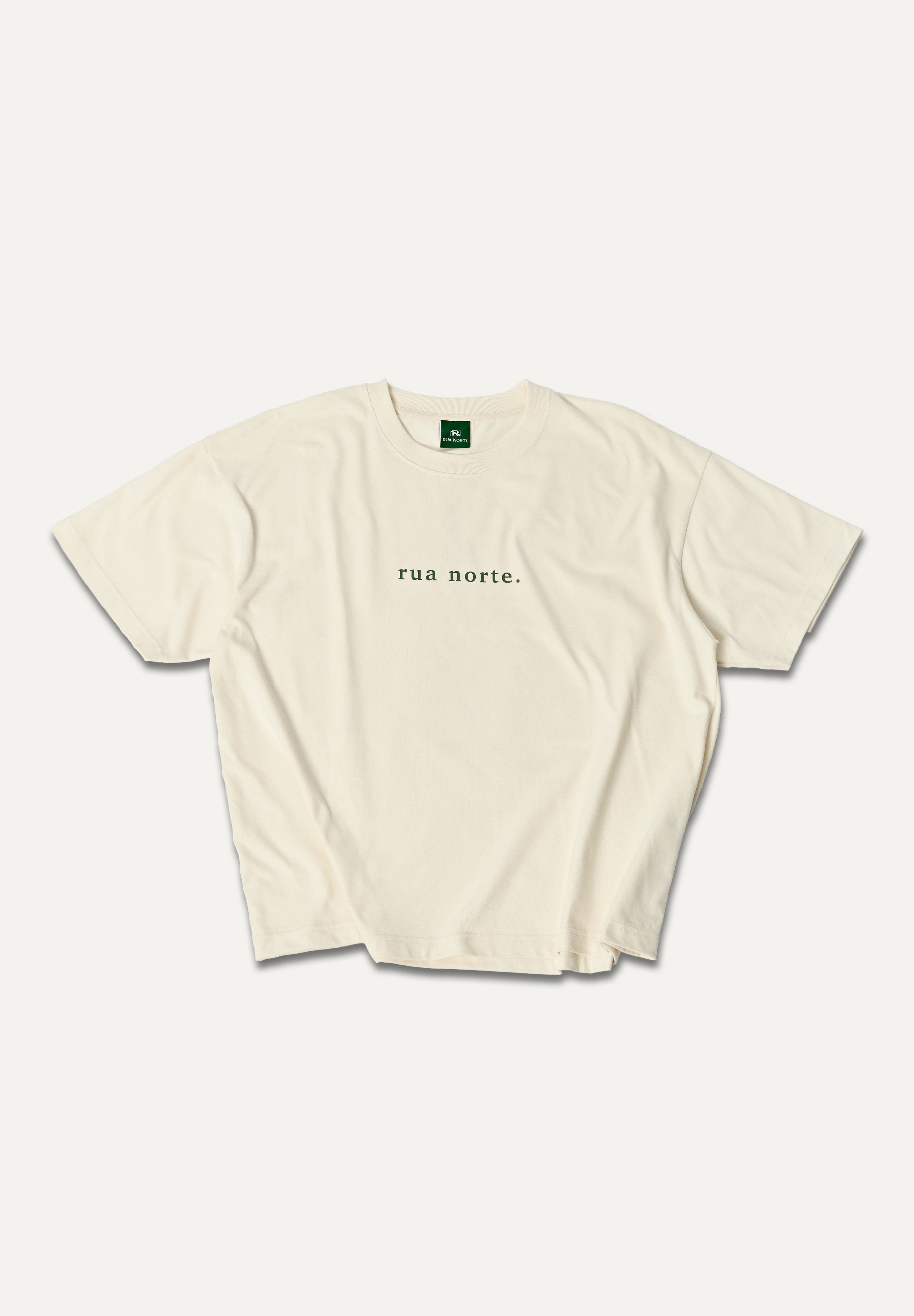 Lightweight Hand Sprayed Reflection Graphic T-Shirt Grey