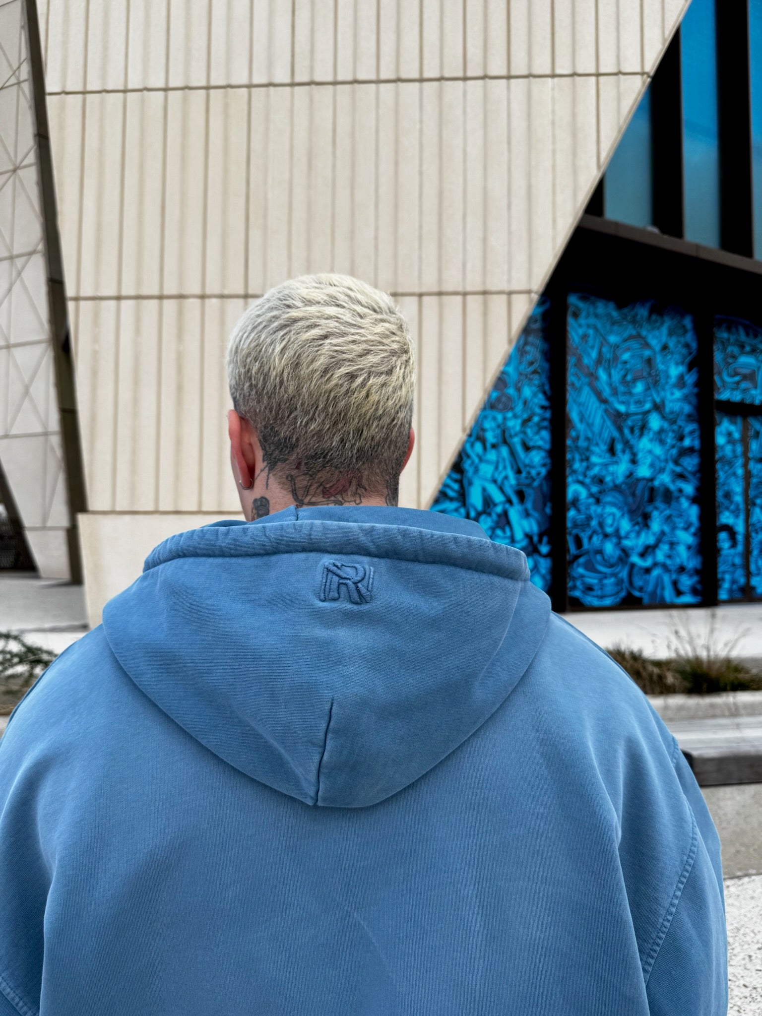 Kapuzenpullover mit Reißverschluss aus der Basic-Kollektion