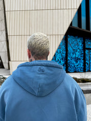 Kapuzenpullover mit Reißverschluss aus der Basic-Kollektion