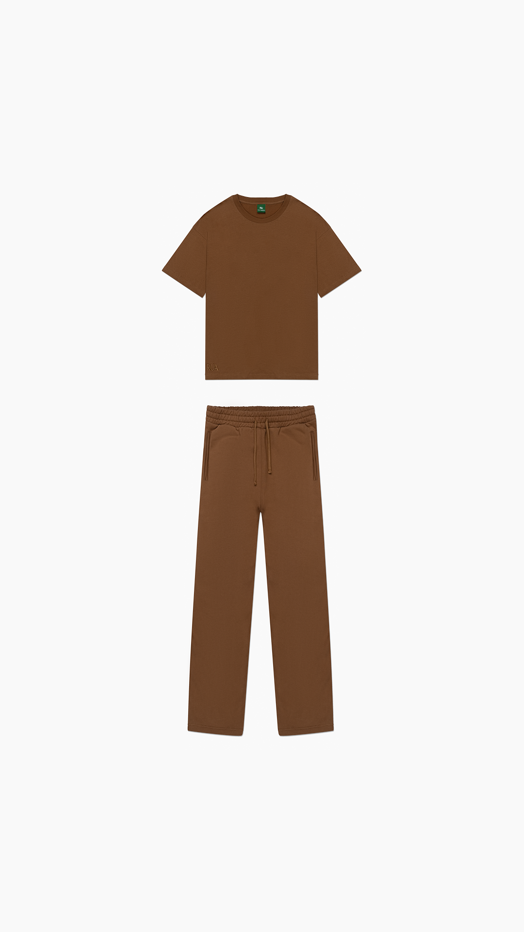 Heritage Brown T-Shirt & Sweatpant Bundle