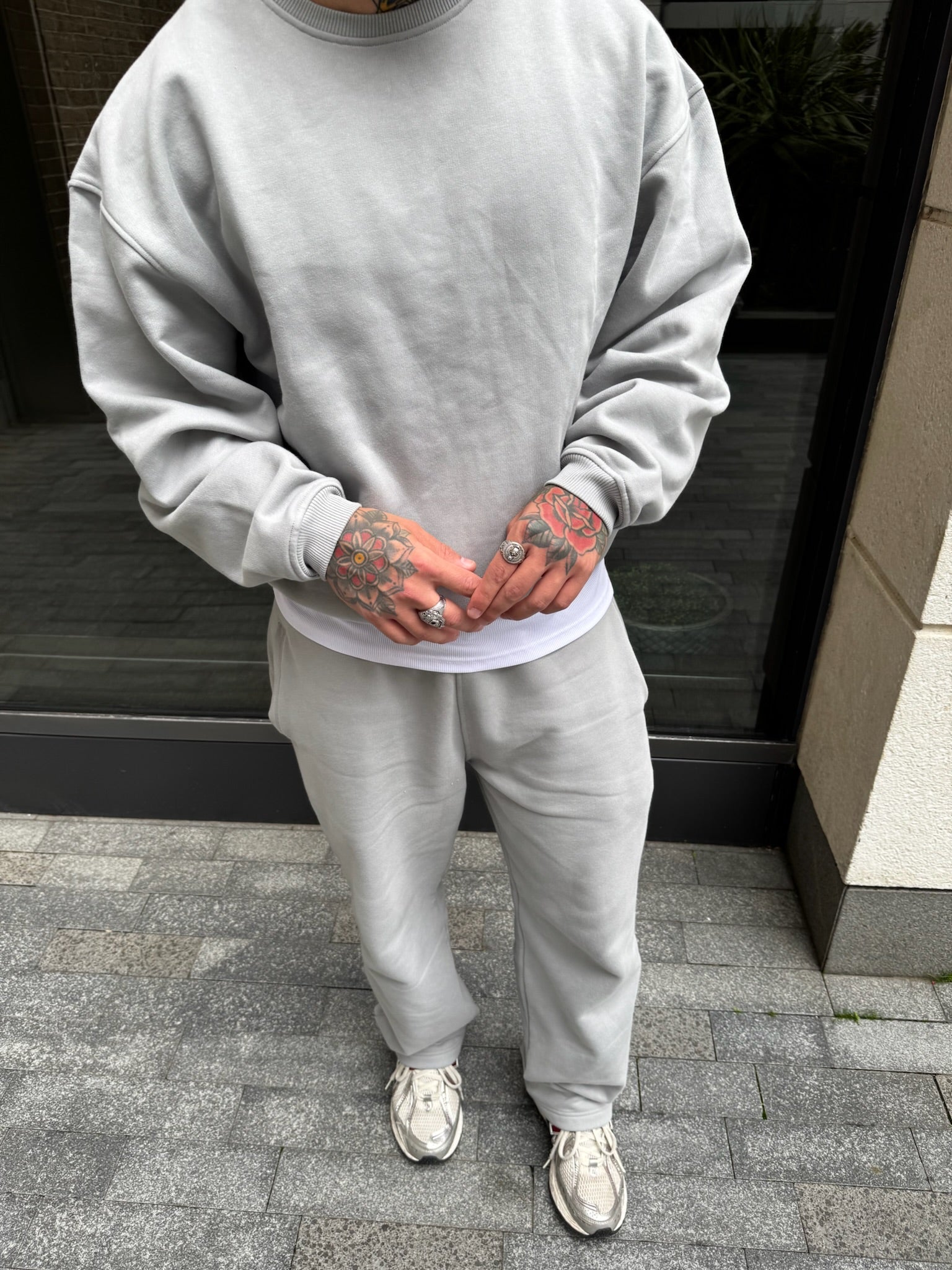 Ultimate Grey Sweater + Sweatpant Bundle