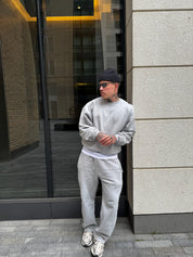 Ultimate Grey Sweater + Sweatpant Bundle
