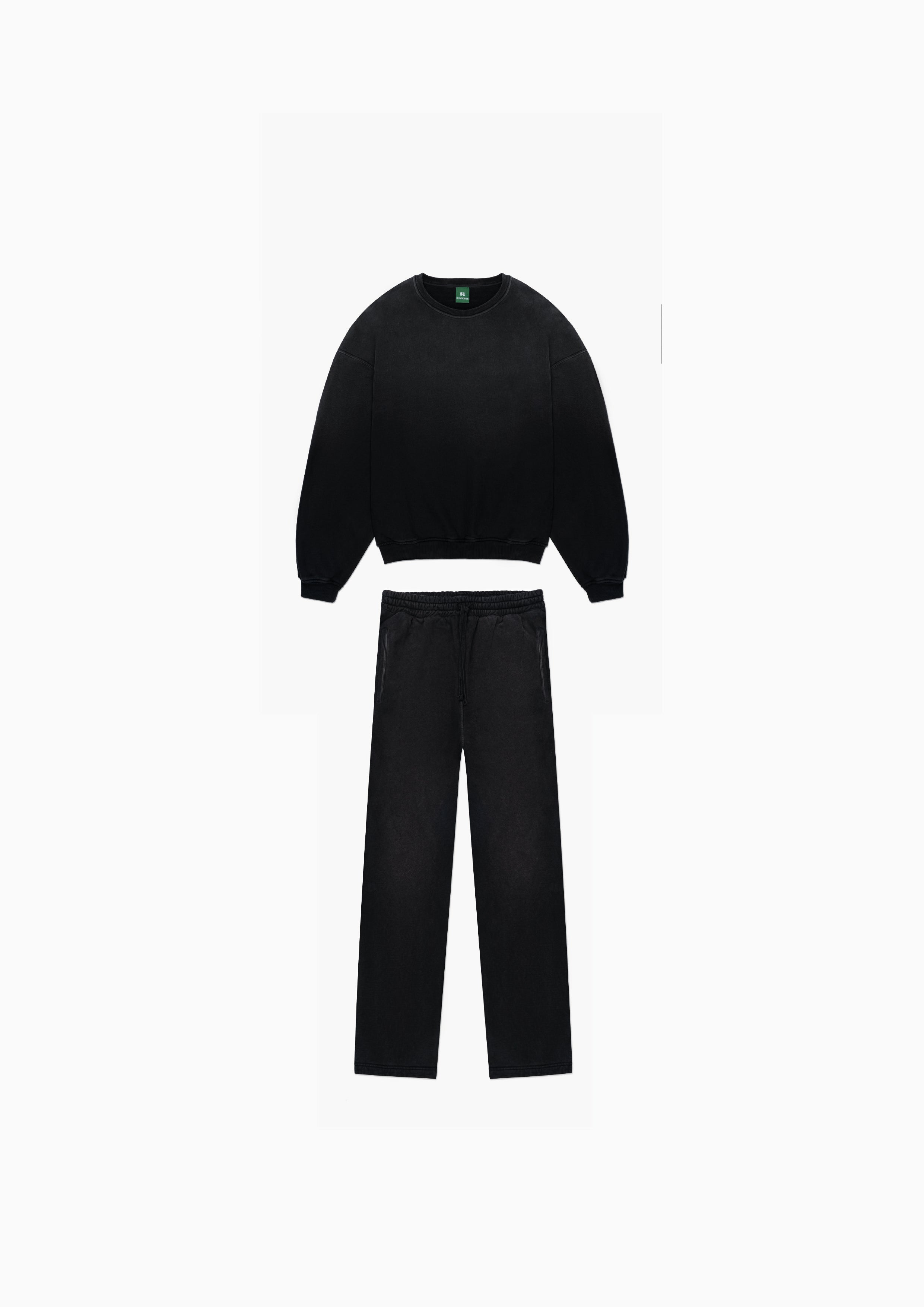 Faded Black Sweater + Sweatpant Bundle