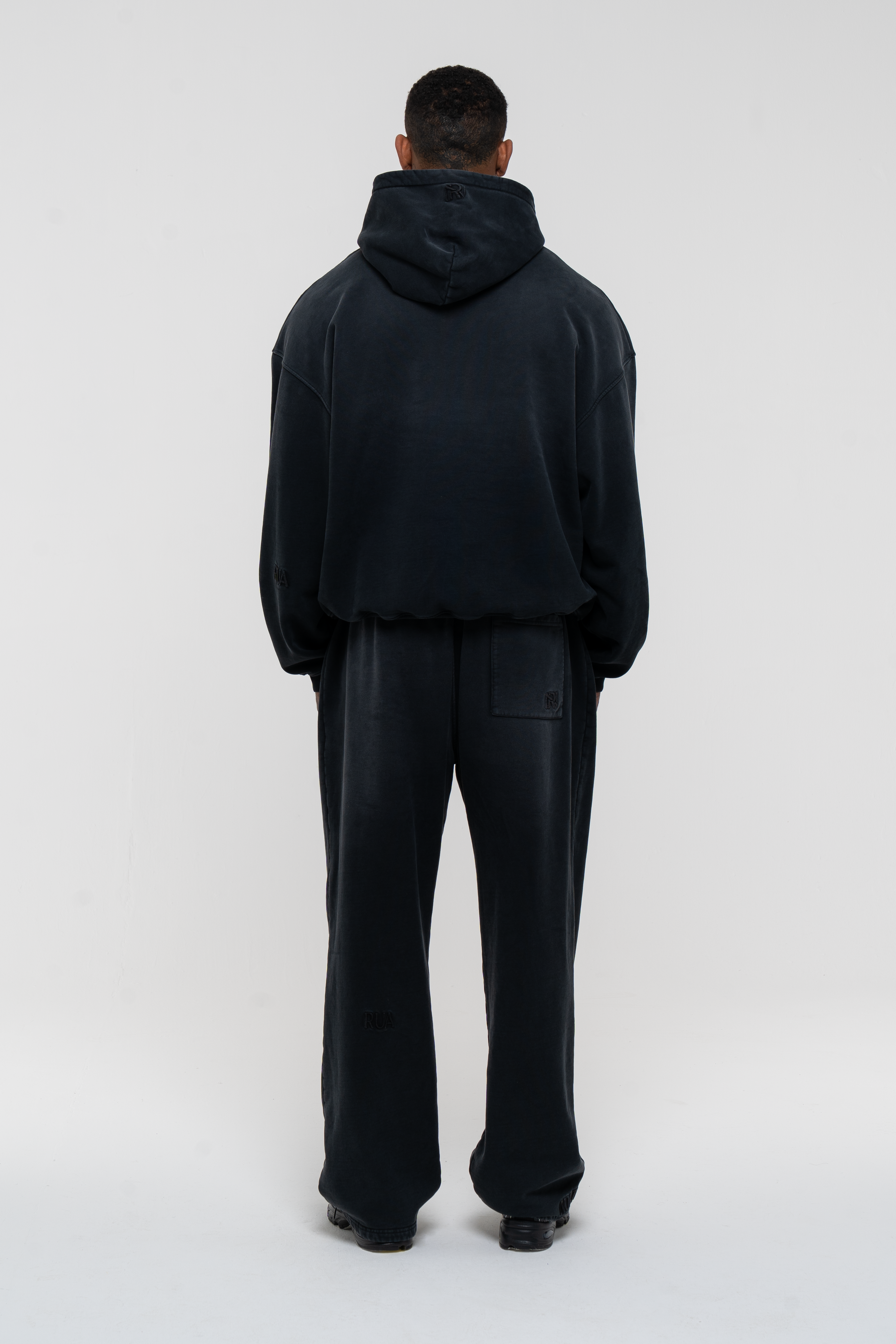 Core Hand Sprayed Sweatpants Faded Black