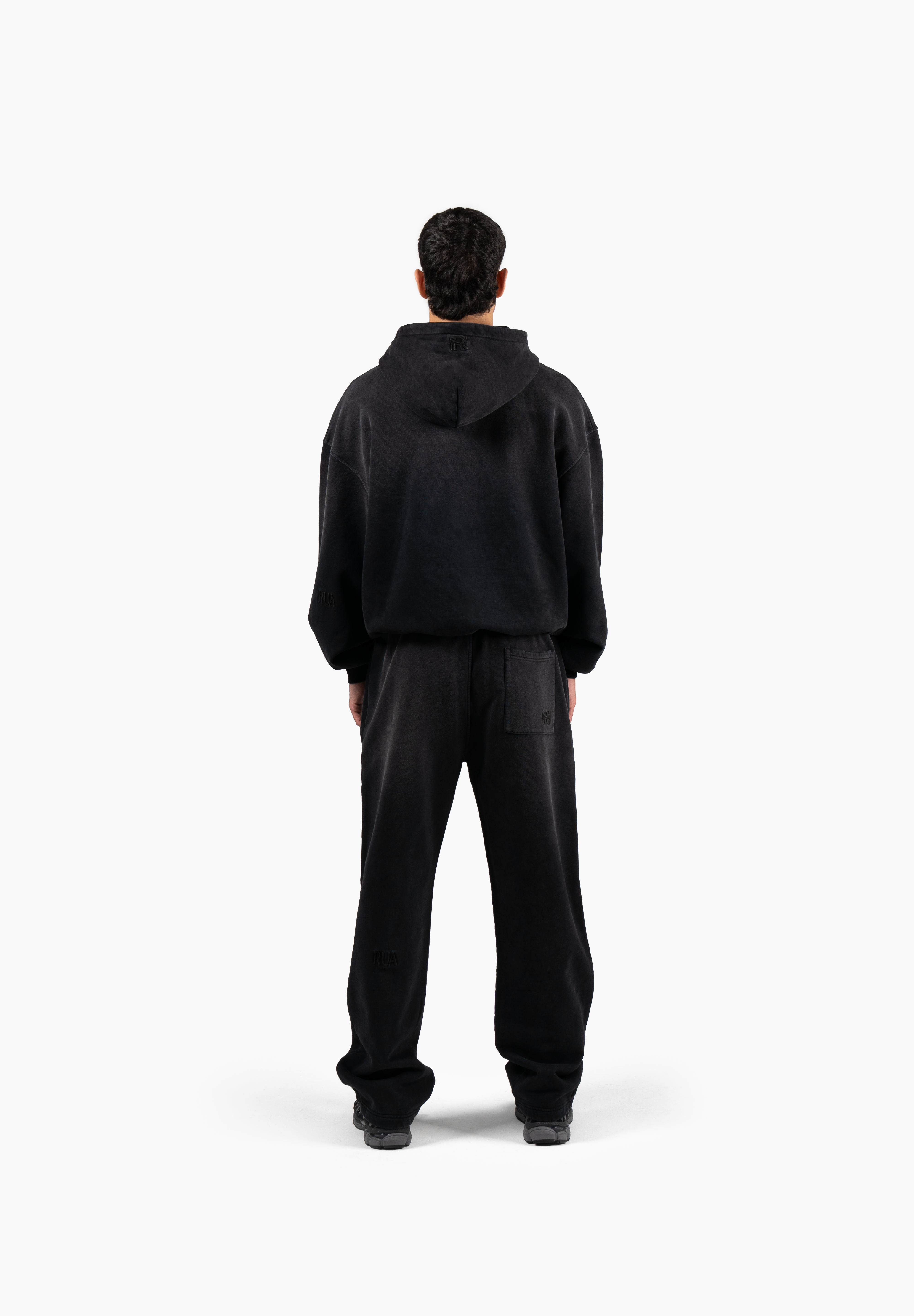 Faded Black Hoodie + Sweatpant Bundle