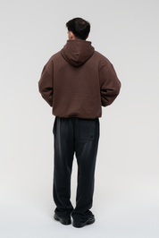 Core Hoodie Mocha Brown