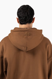 Principal Zip Hoodie - Heritage Brown