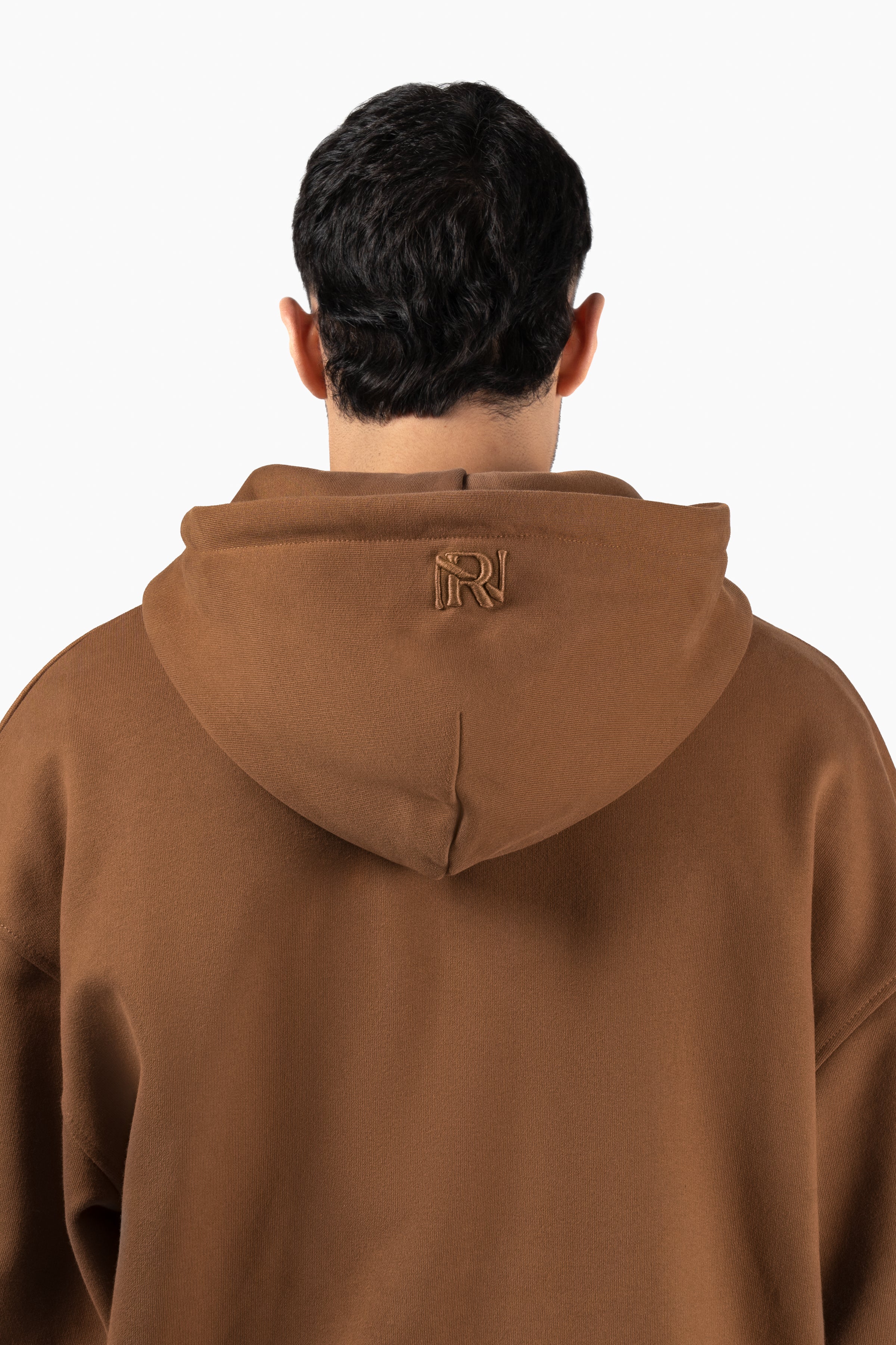 Principal Zip Hoodie - Heritage Brown