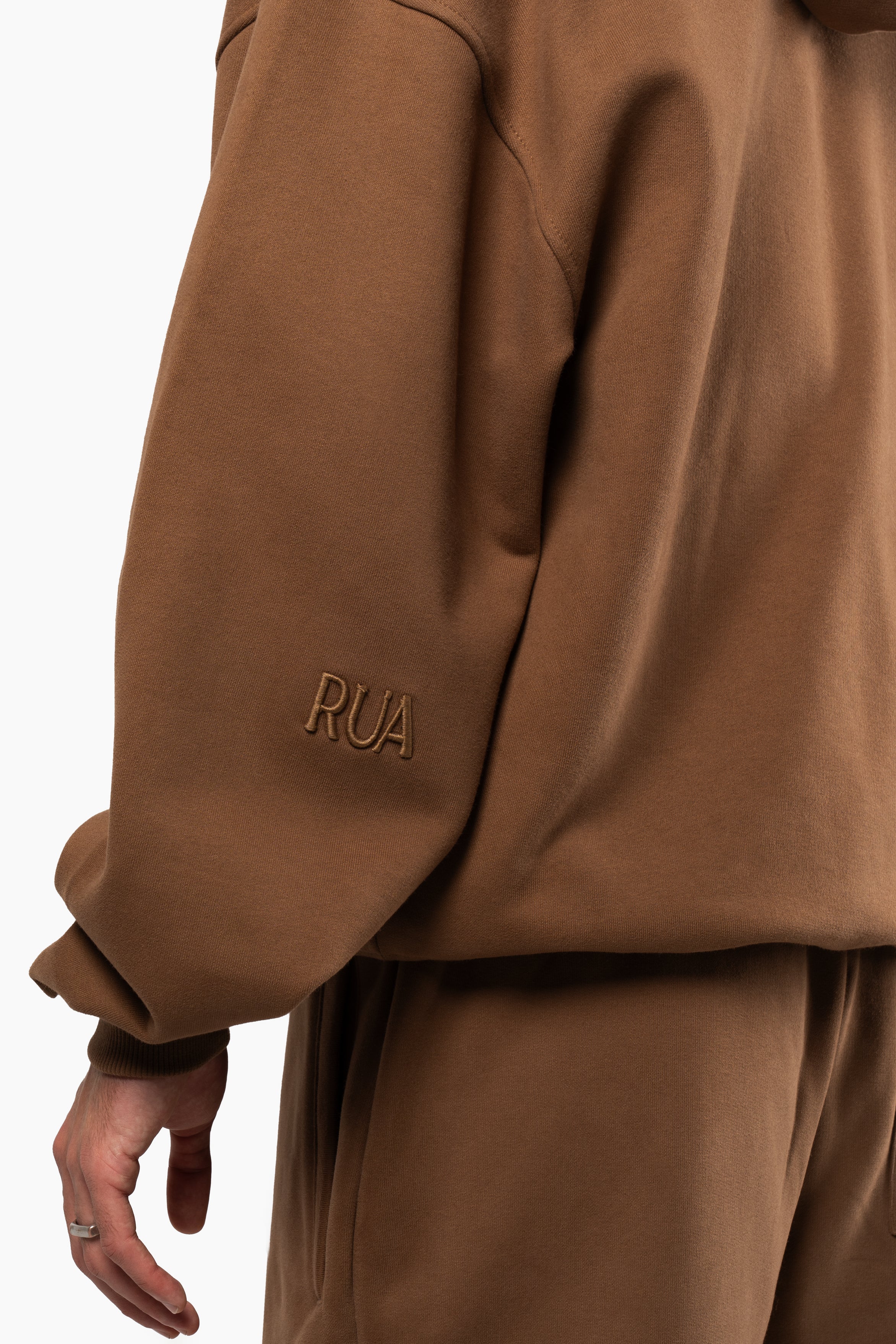 Principal Zip Hoodie - Heritage Brown