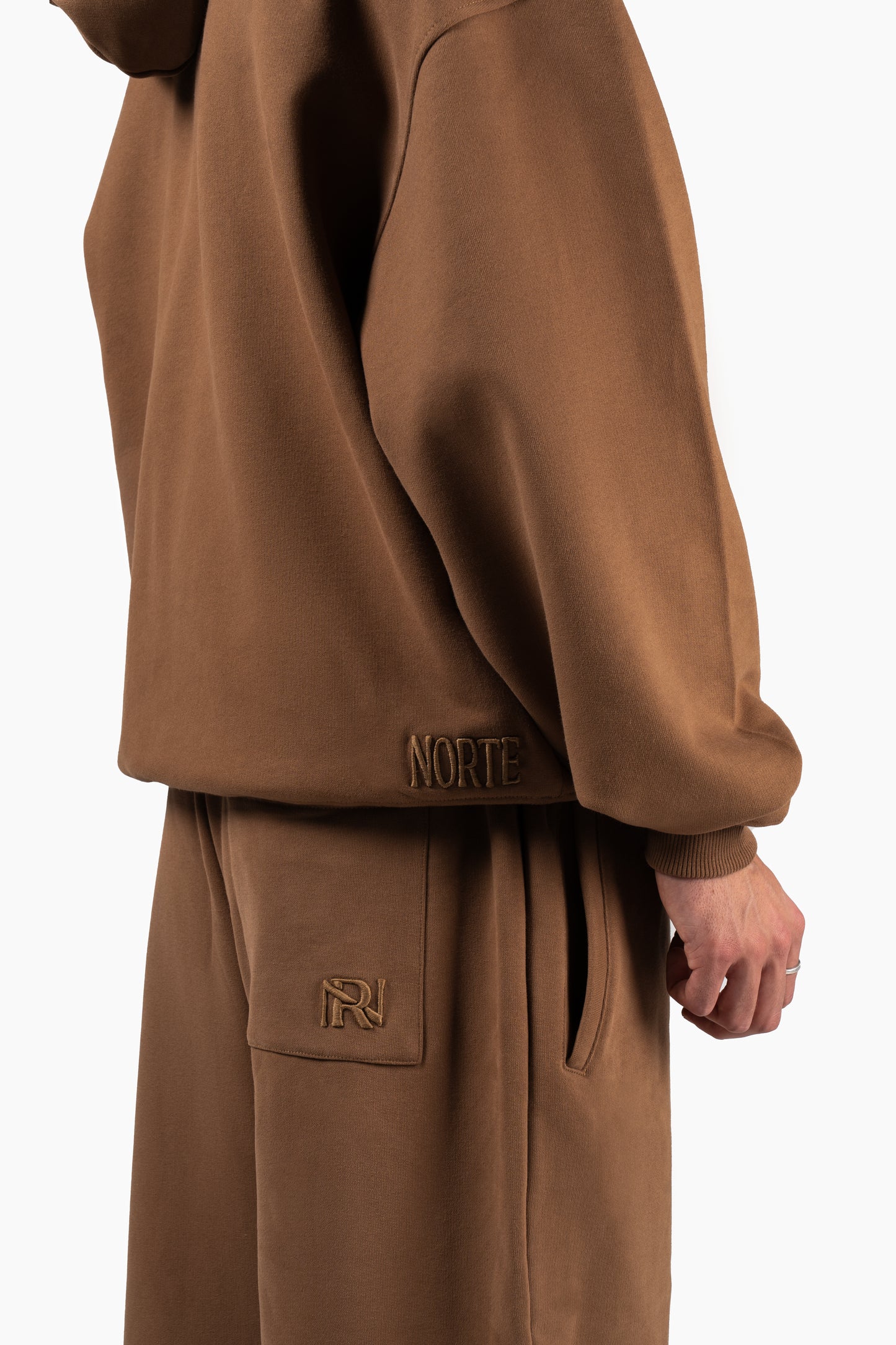 Principal Zip Hoodie - Heritage Brown