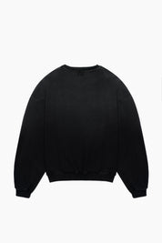 Hand Sprayed Principal Sweater - Faded Black