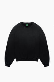 Hand Sprayed Principal Sweater - Faded Black