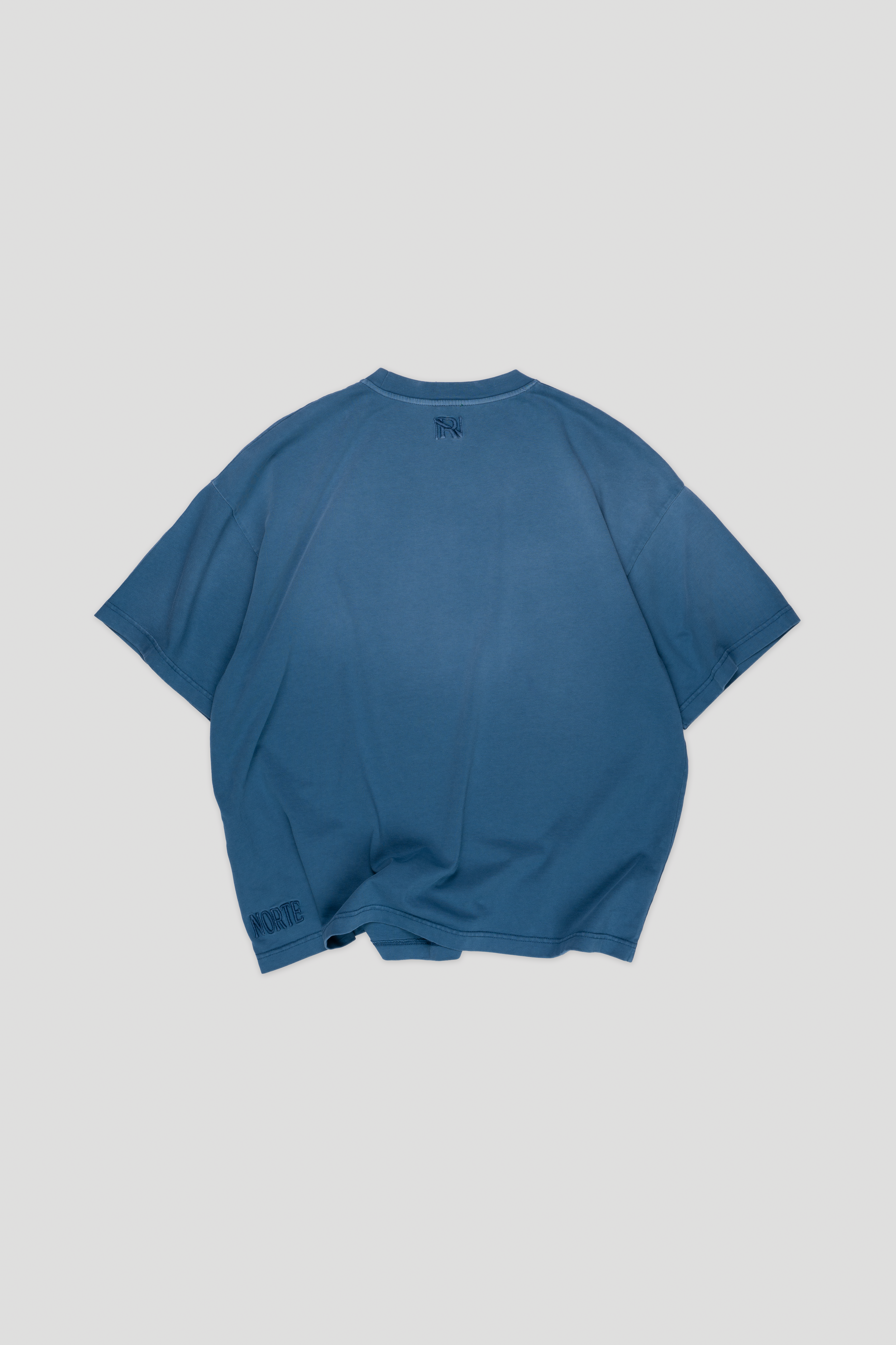 Core Hand Sprayed T-Shirt - Faded Blue