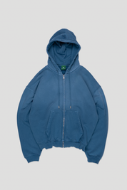 Kapuzenpullover mit Reißverschluss aus der Basic-Kollektion