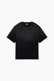 Hand Sprayed Principal T-Shirt - Faded Black