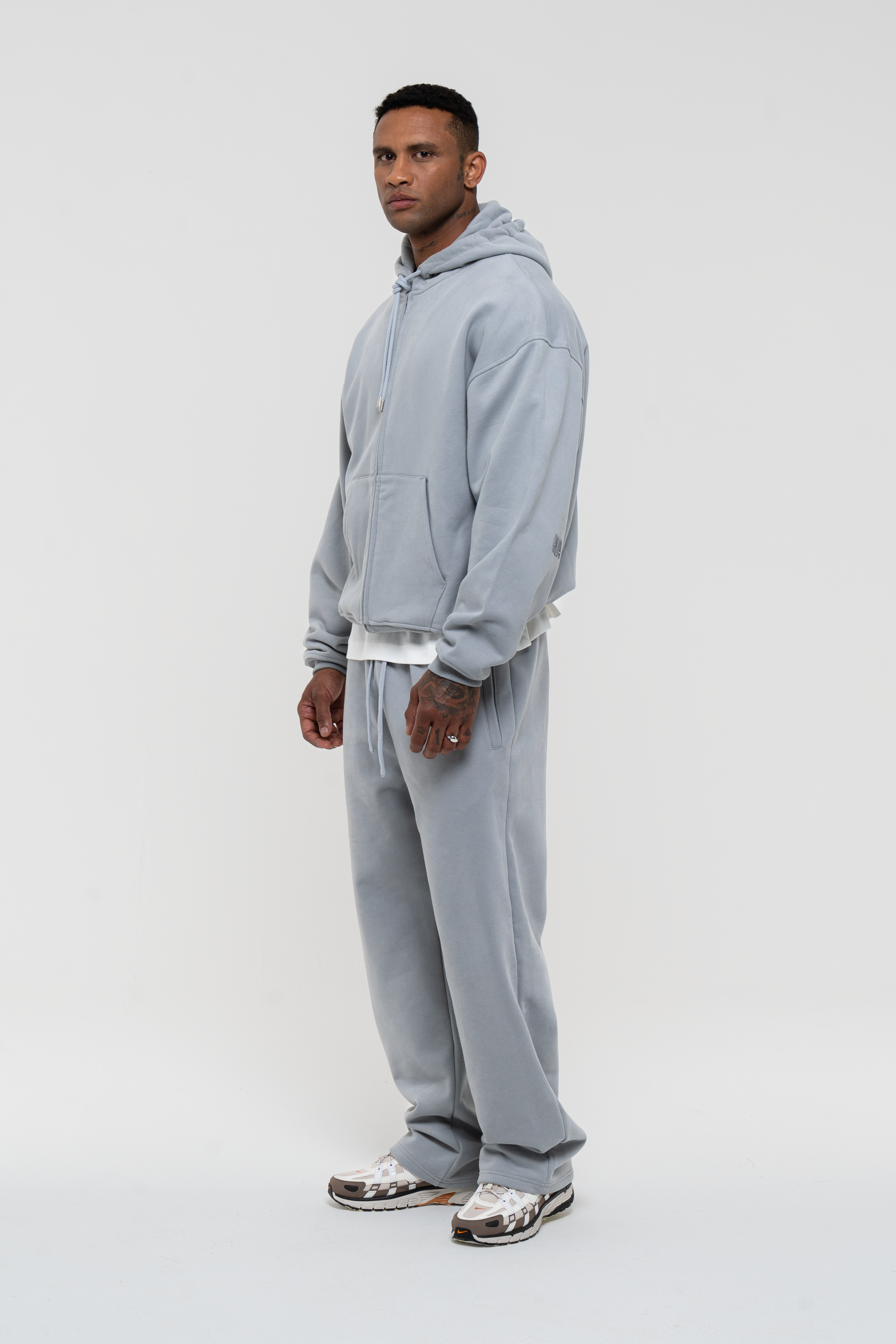 Core Zip Hoodie Ultimate Grey