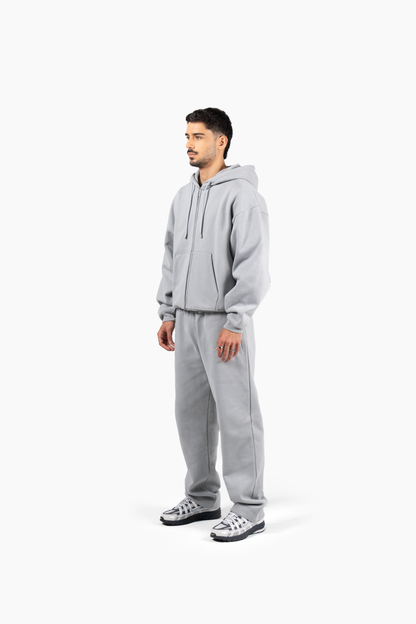Principal Zip Hoodie - Ultimate Grey