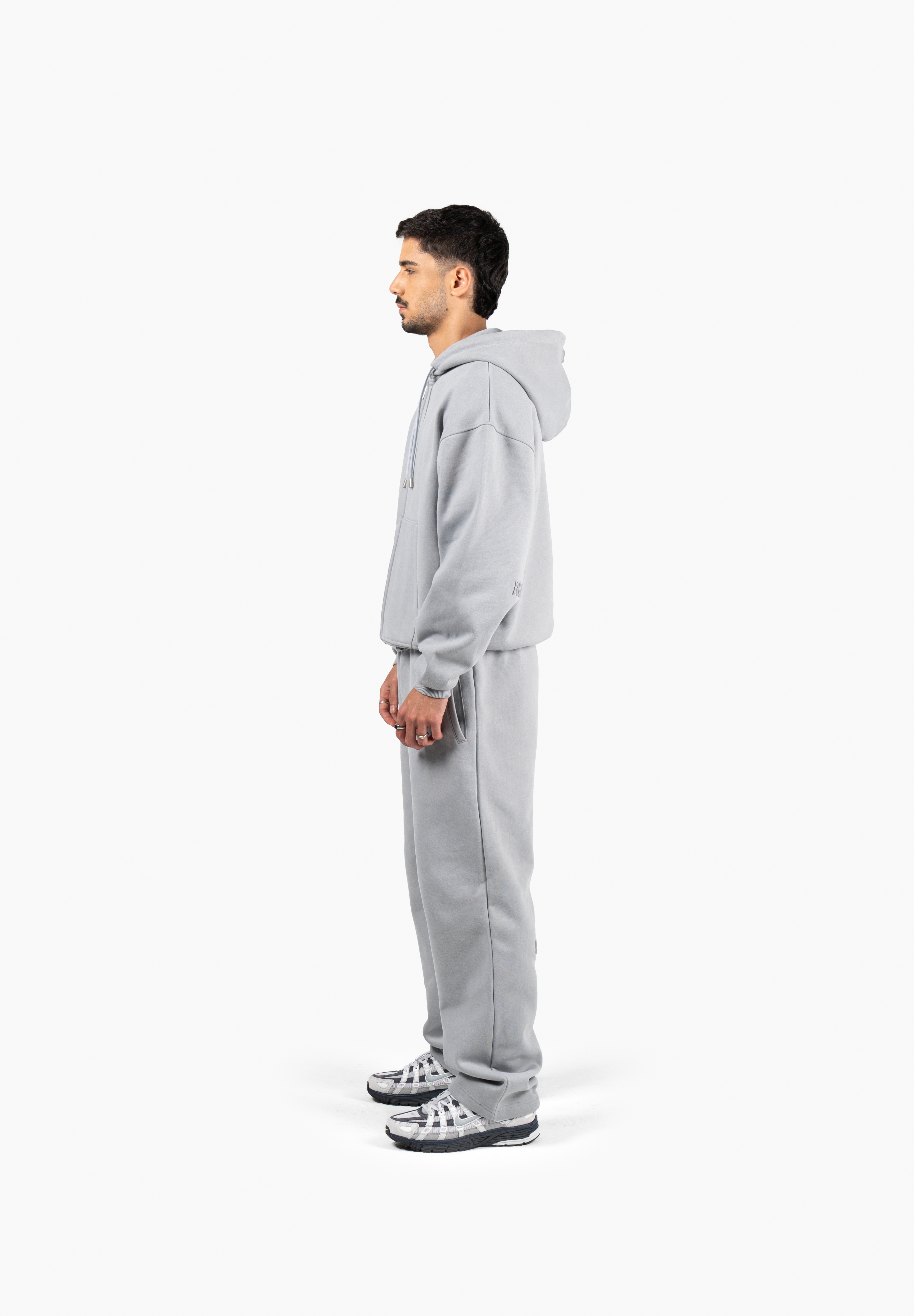 Principal Zip Hoodie - Ultimate Grey