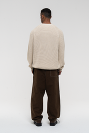 Heavyweight Knitted Jumper Tofu