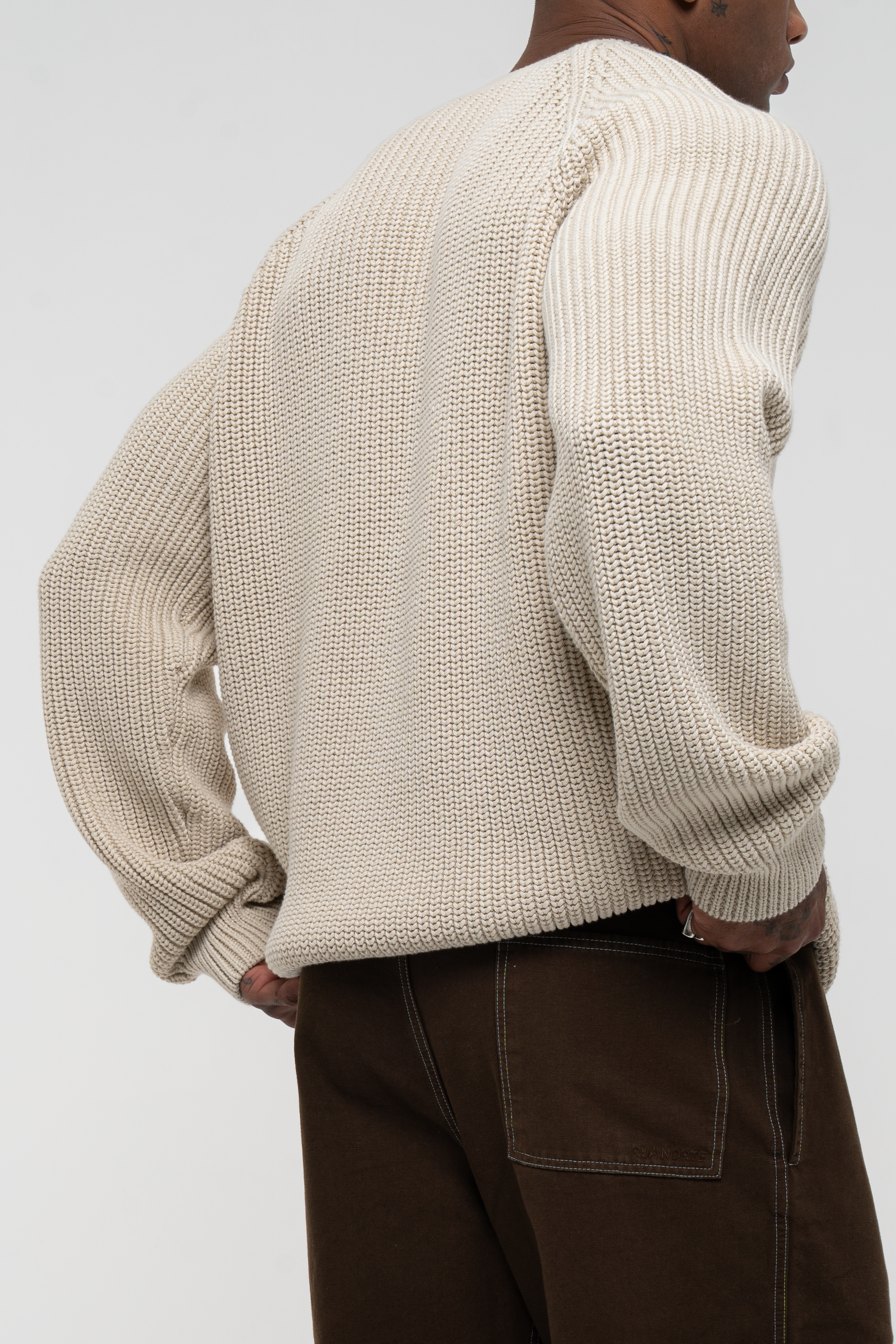 Heavyweight Knitted Jumper Tofu