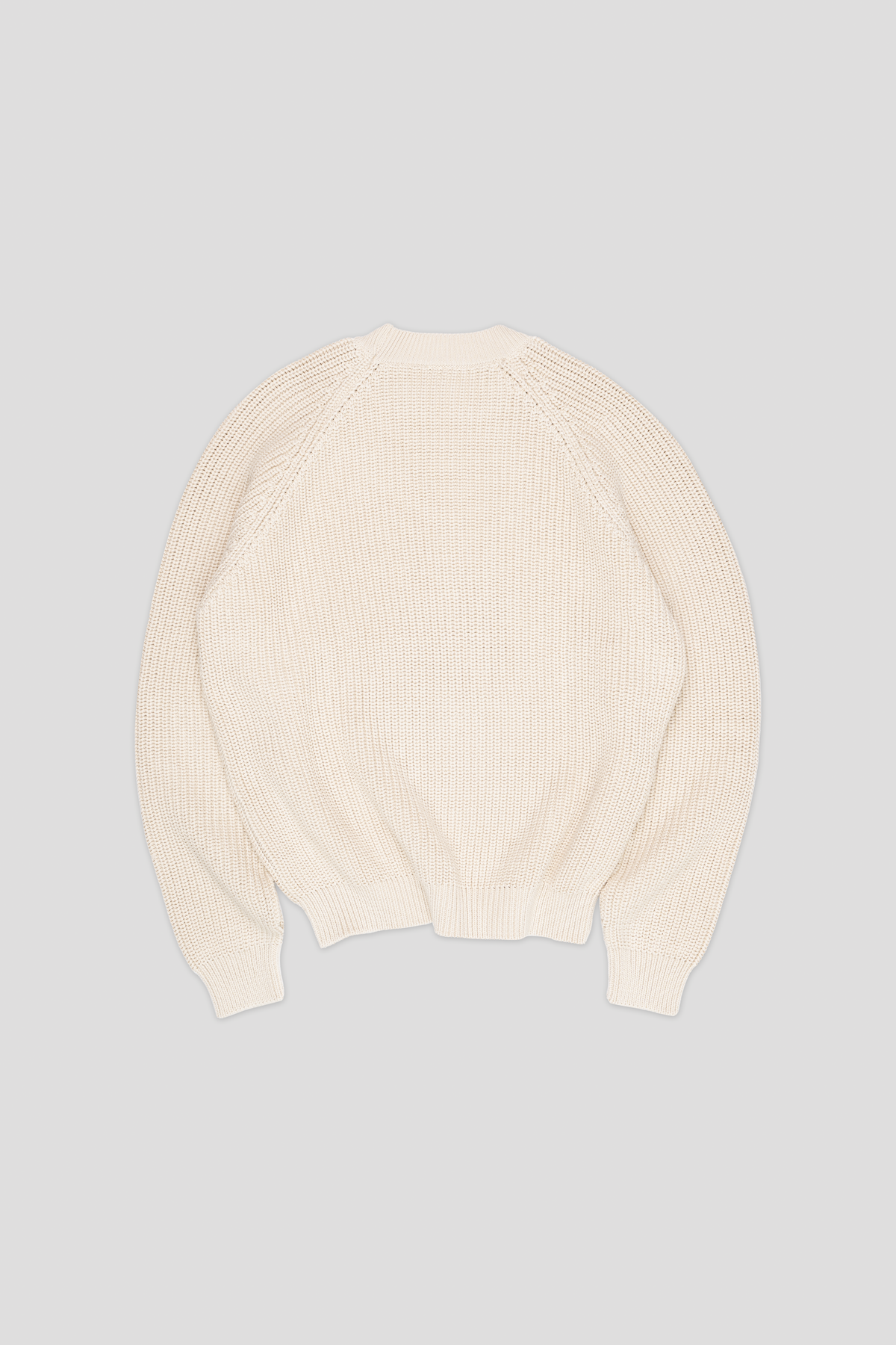 Heavyweight Knitted Jumper - Tofu