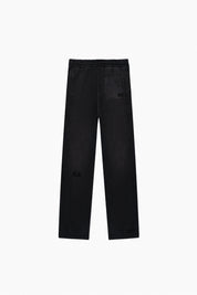 Hand Sprayed Principal Sweatpants - Faded Black