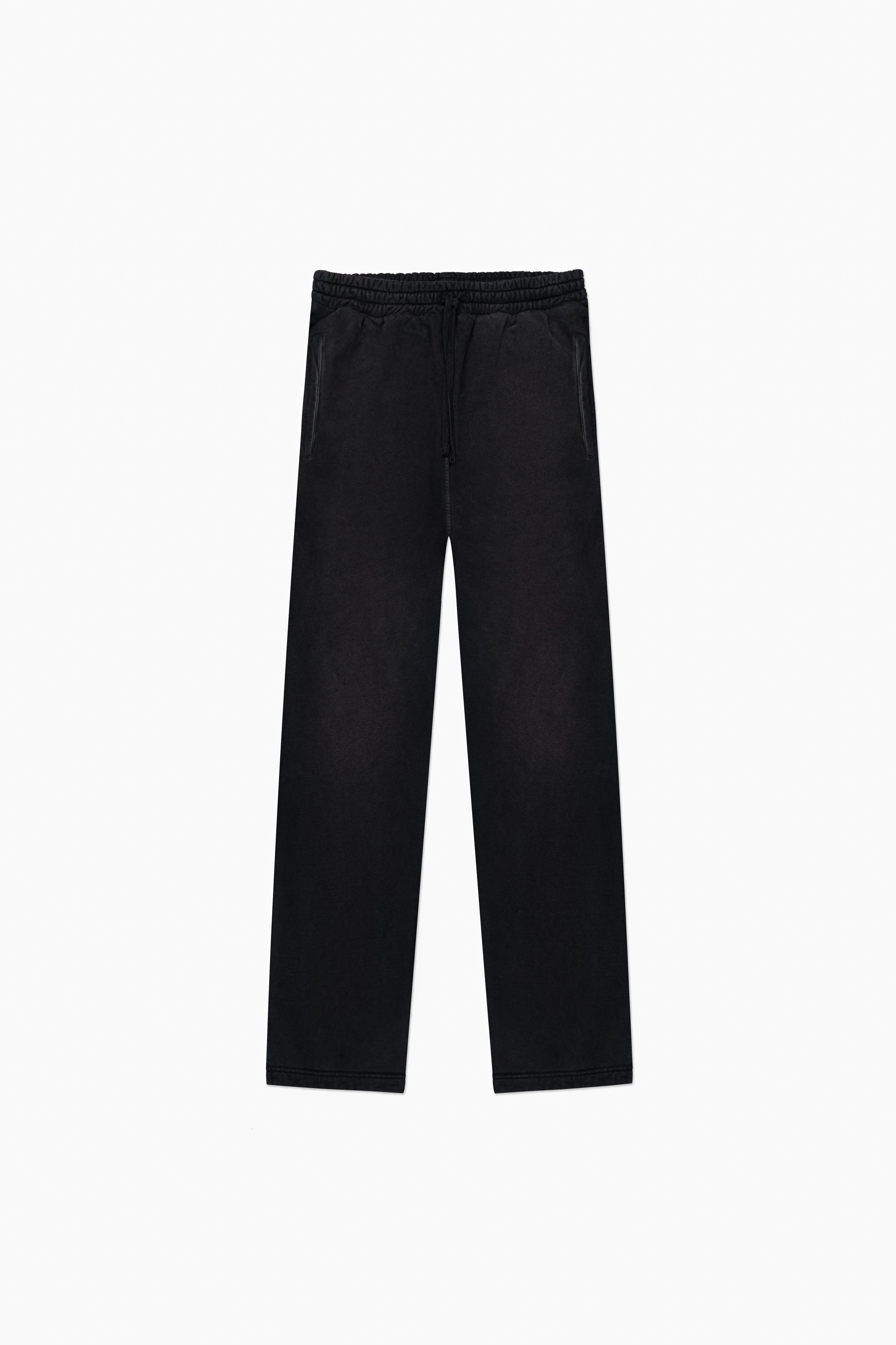 Hand Sprayed Principal Sweatpants - Faded Black
