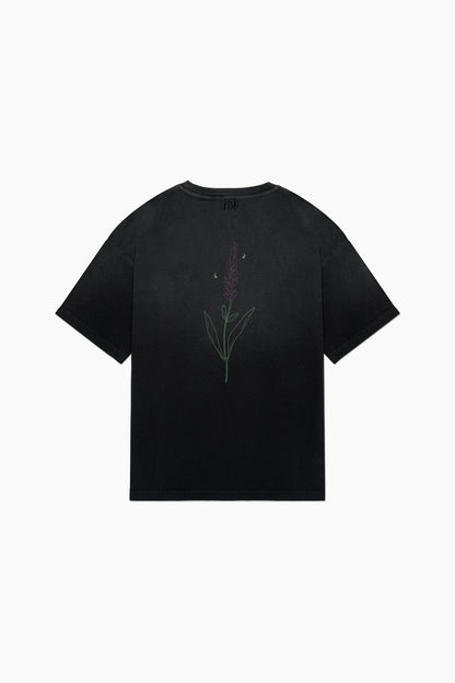 Lavender T-Shirt - Faded Black