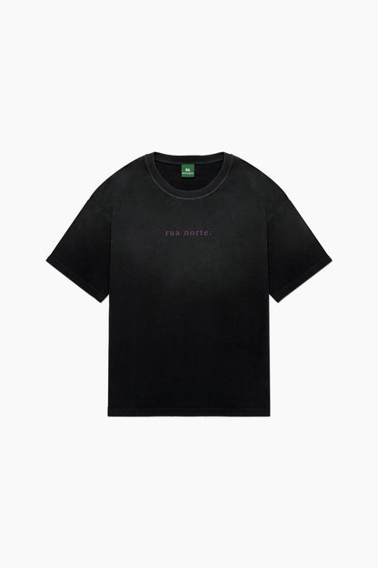 Lavender T-Shirt - Faded Black