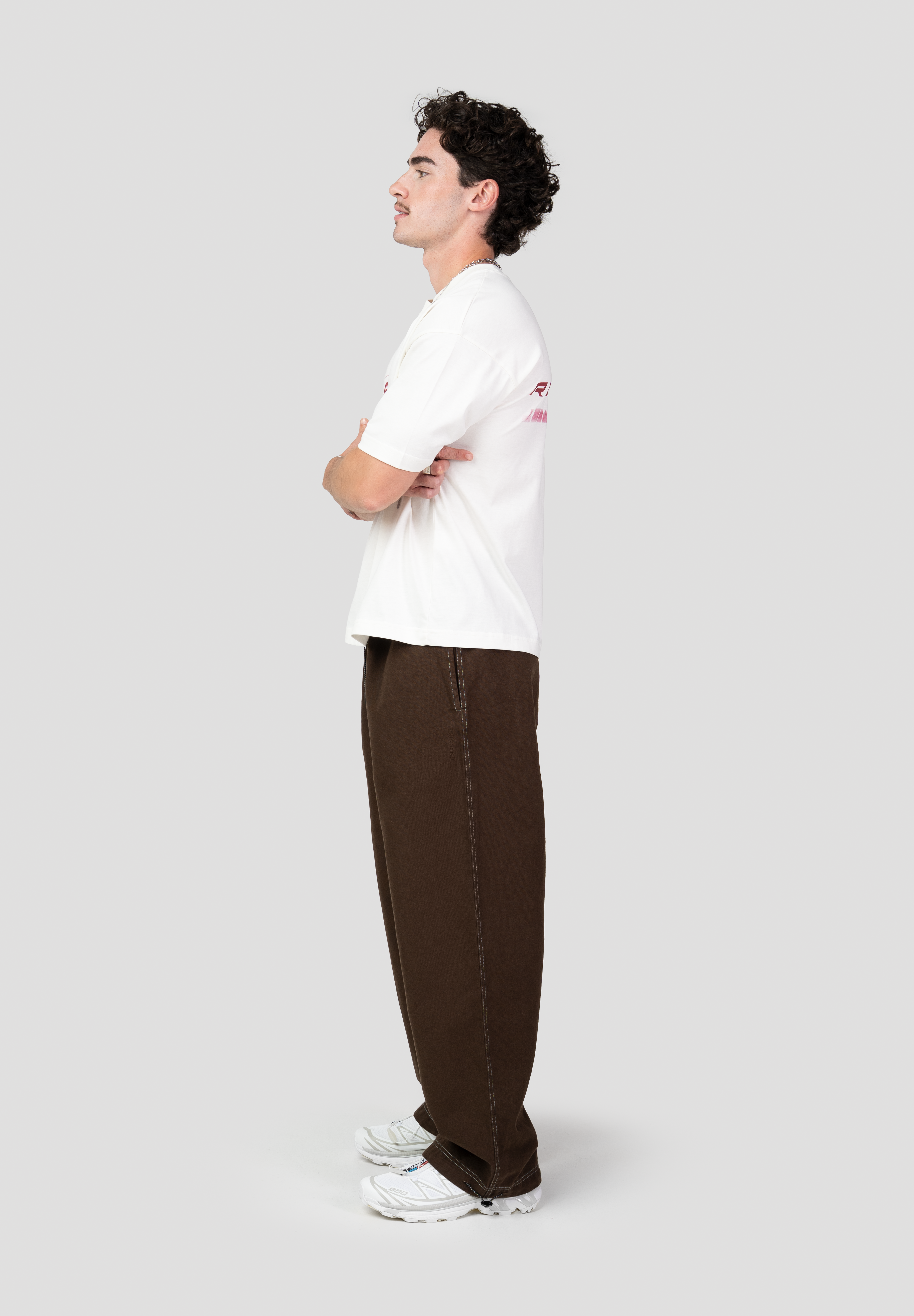 Lightweight Reflection Graphic T-Shirt Off White
