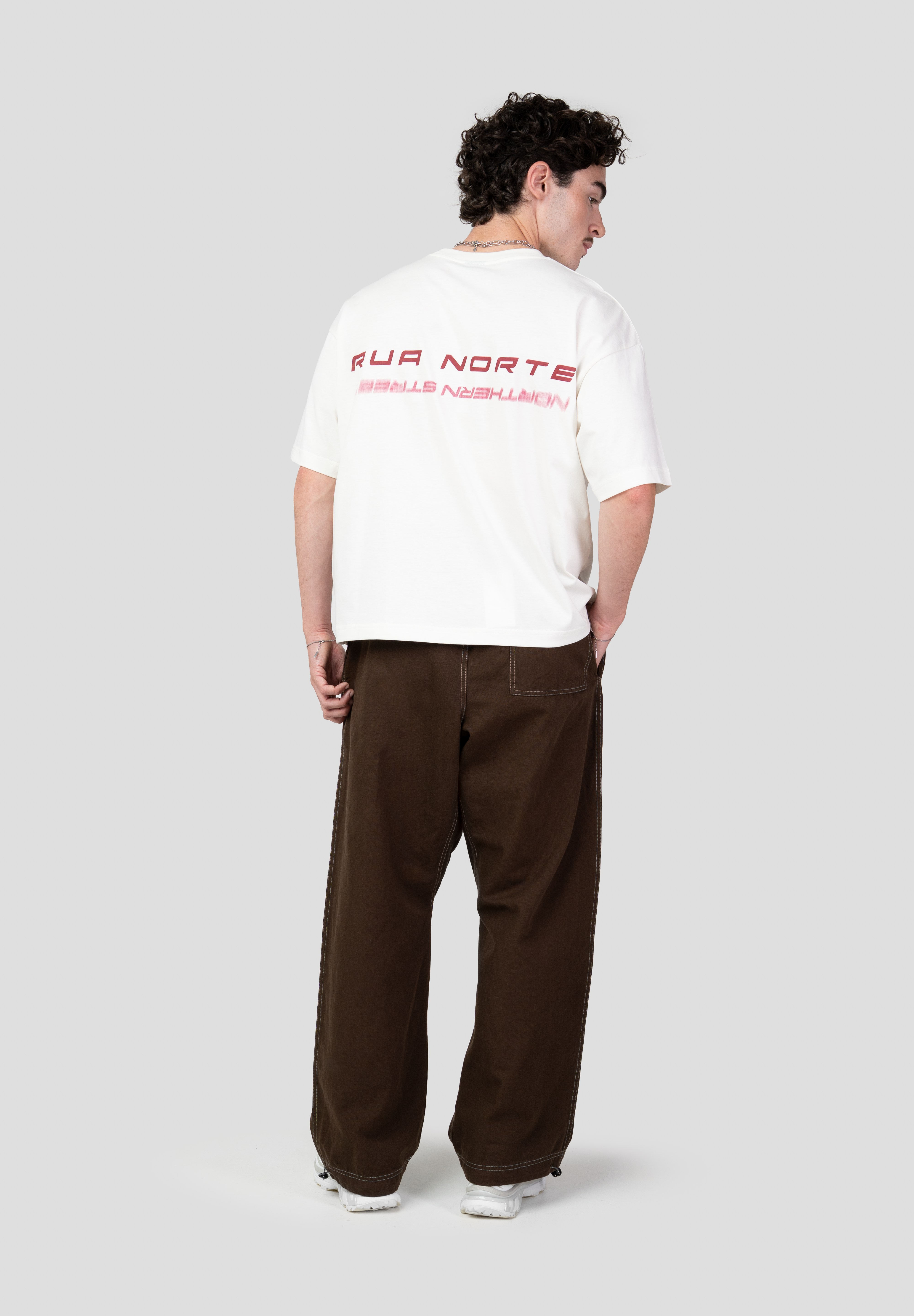 Lightweight Reflection Graphic T-Shirt Off White